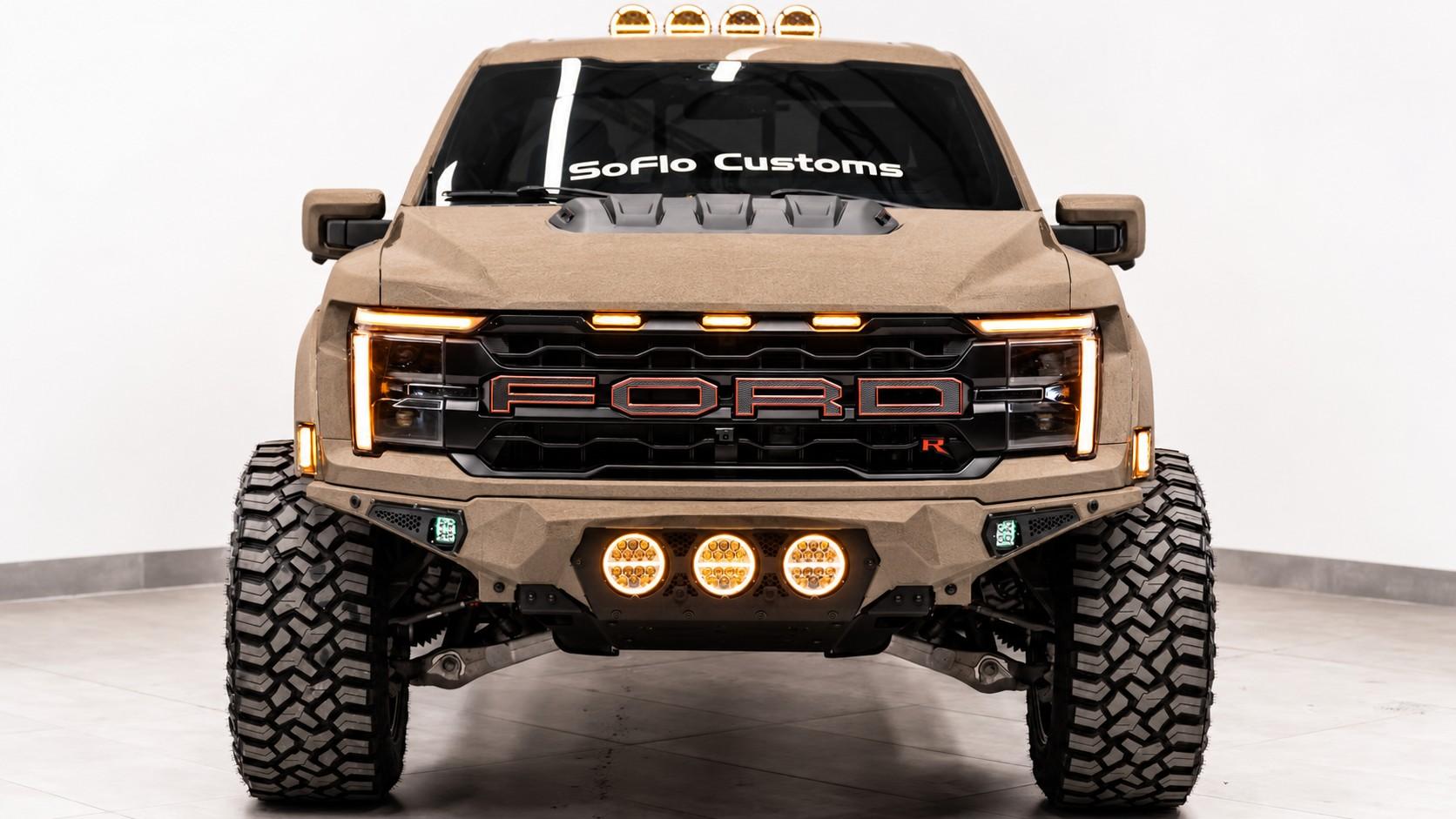 2026 FORD F-150 RAPTOR R in Tan, photo 2 of 20