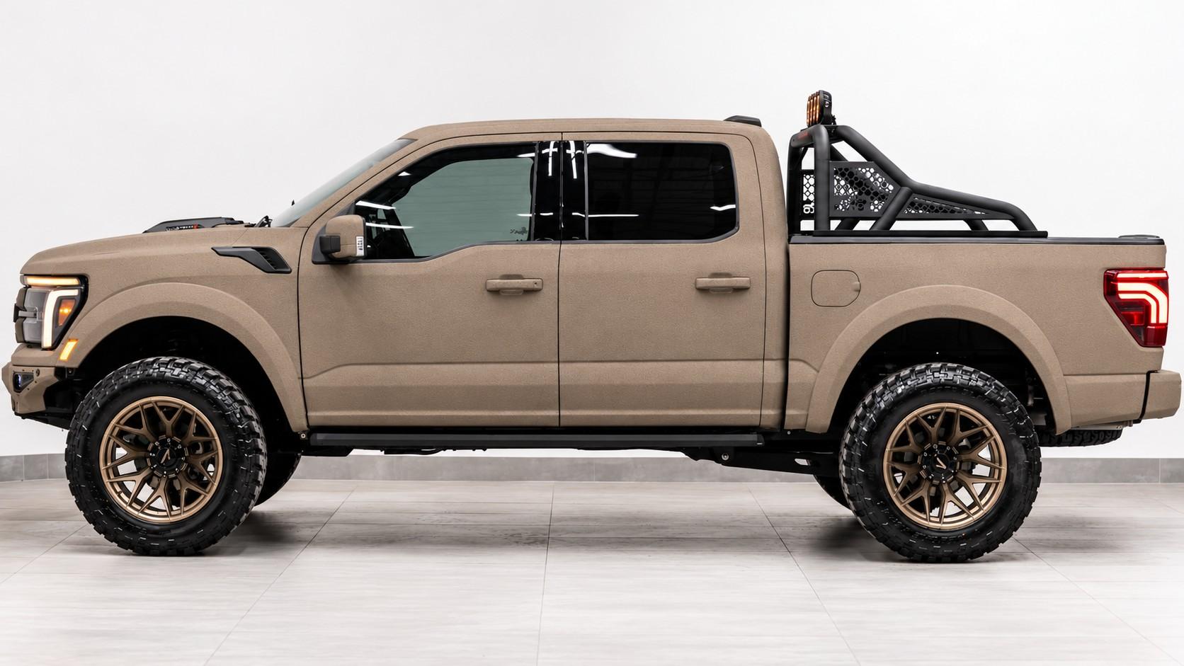 2026 FORD F-150 RAPTOR R in Tan, photo 8 of 20