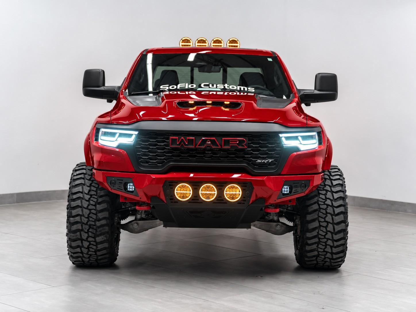 2027 RAM TRX SRT 4X4 in MOLTEN RED PEARLCOAT, photo 2 of 21