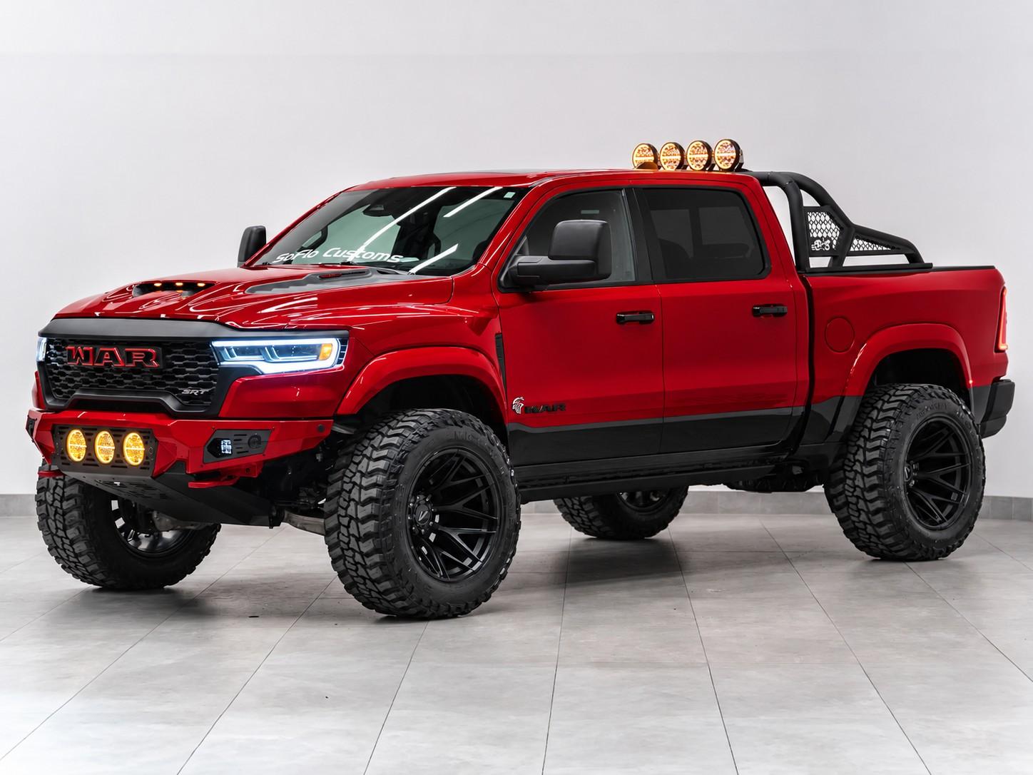 2027 RAM TRX SRT 4X4 in MOLTEN RED PEARLCOAT, photo 7 of 21