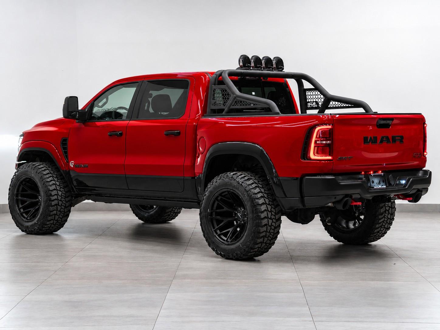 2027 RAM TRX SRT 4X4 in MOLTEN RED PEARLCOAT, photo 9 of 21