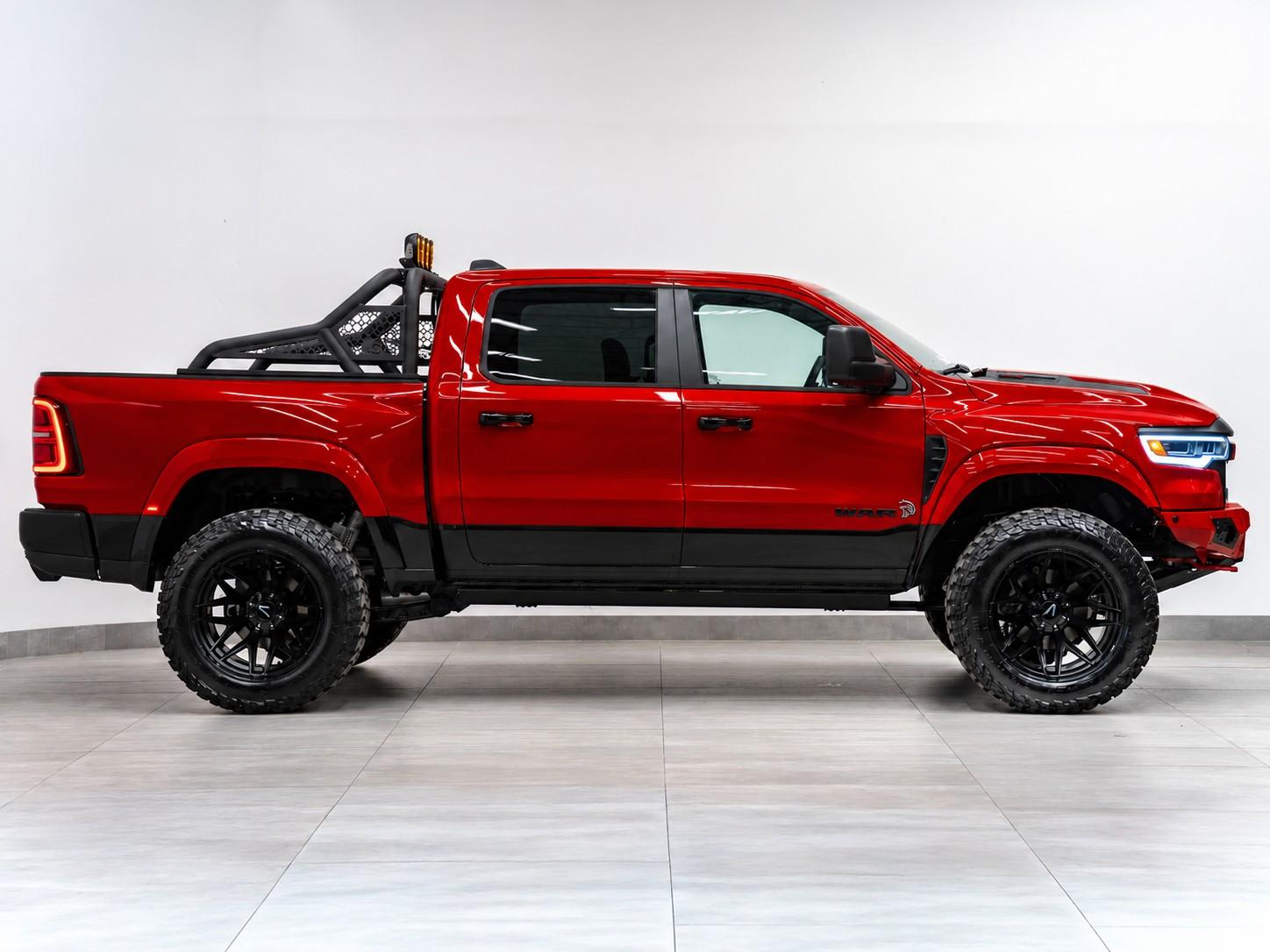 2027 RAM TRX SRT 4X4 in MOLTEN RED PEARLCOAT, photo 11 of 21