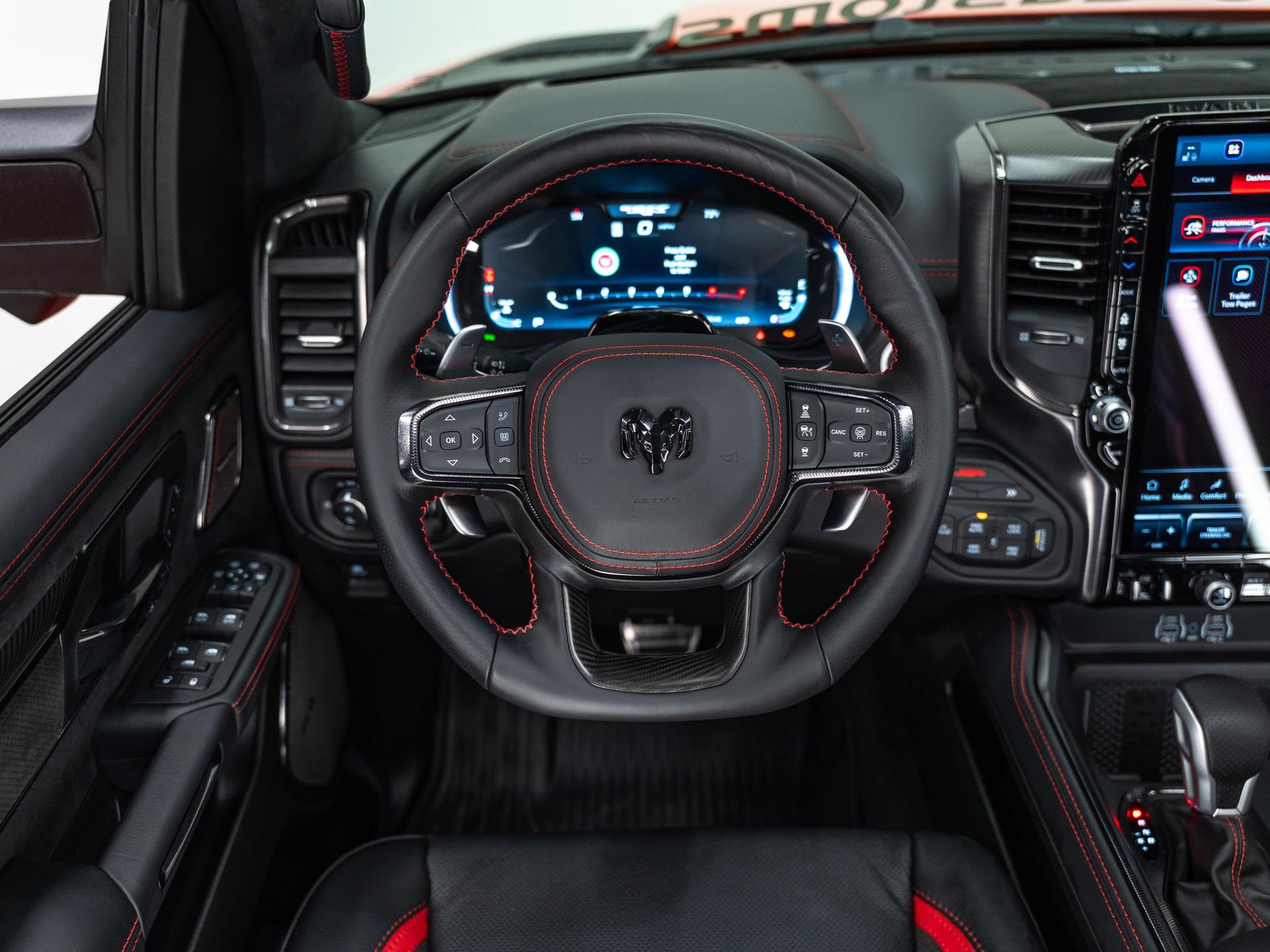 2027 RAM TRX SRT 4X4 in MOLTEN RED PEARLCOAT, photo 15 of 21