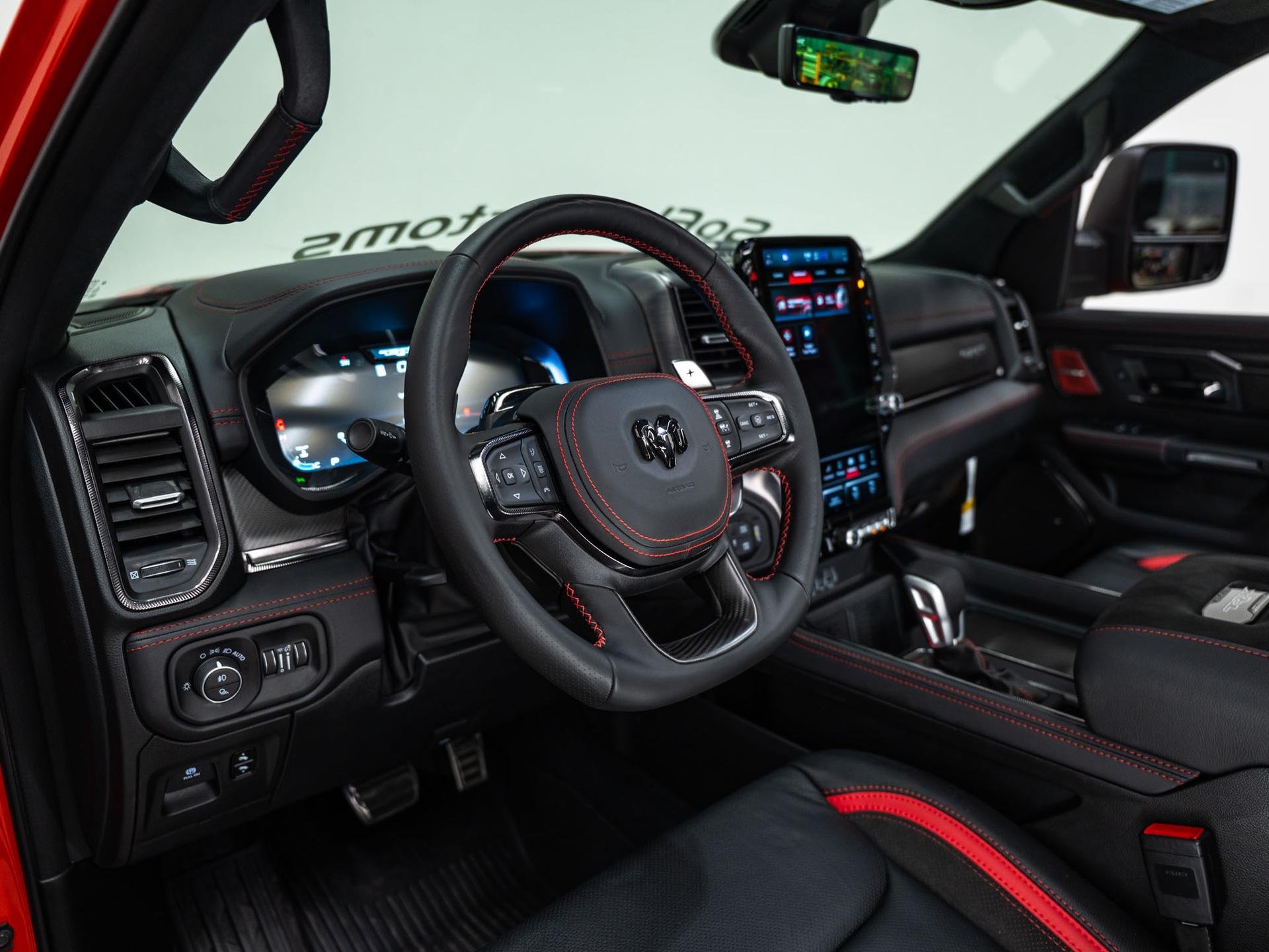 2027 RAM TRX SRT 4X4 in MOLTEN RED PEARLCOAT, photo 17 of 21