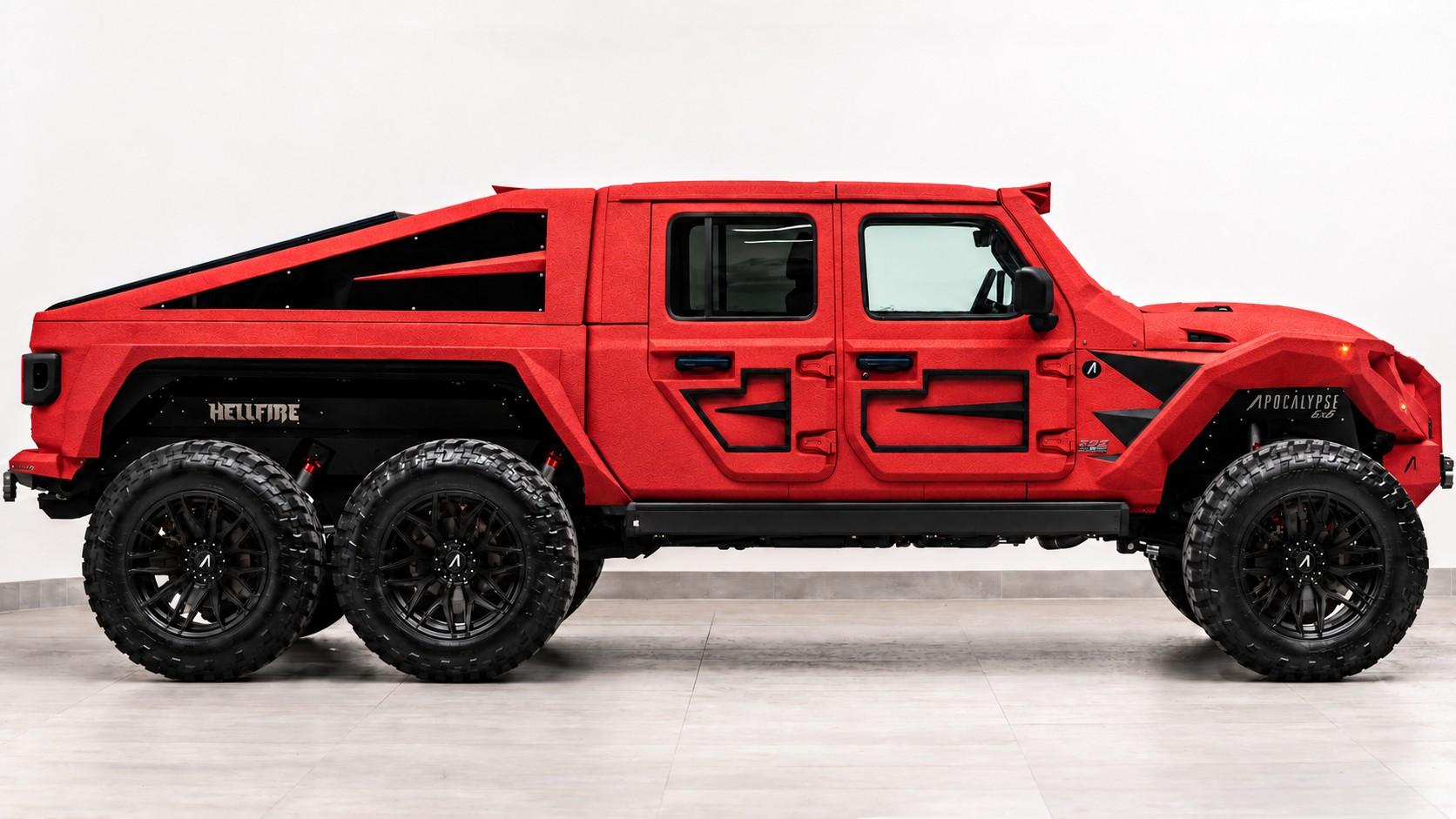 2026 APOCALYPSE HELLFIRE 6X6 in Red, photo 6 of 9