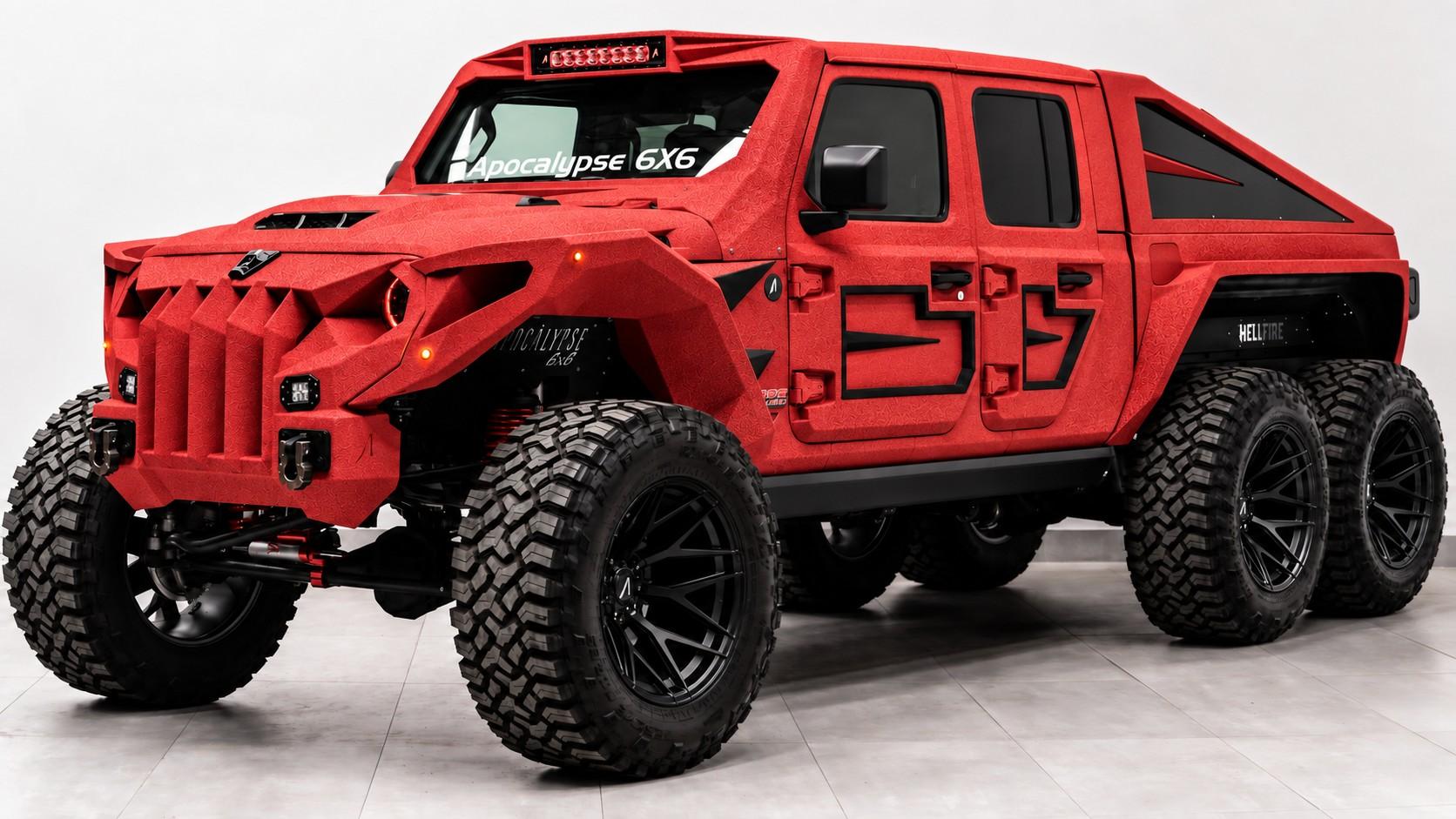 2026 APOCALYPSE HELLFIRE 6X6 in Red, photo 7 of 9