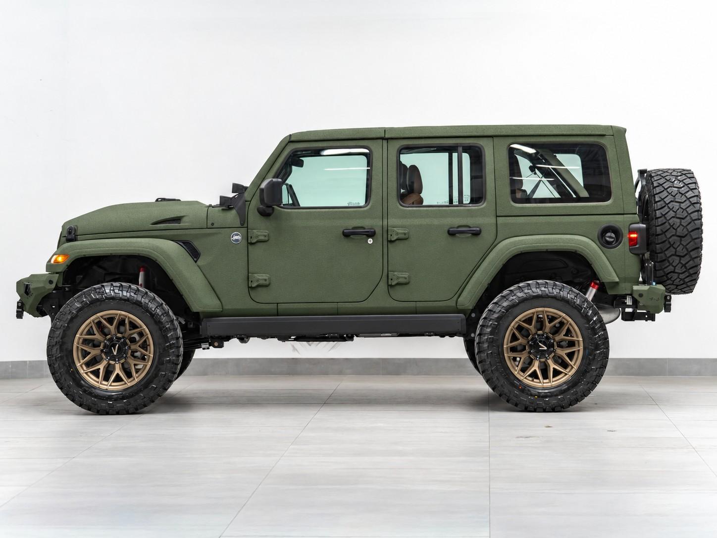 2026 JEEP WRANGLER 4X4 in Green, photo 10 of 18