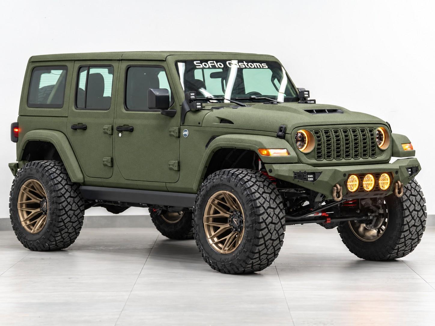2026 JEEP WRANGLER 4X4 in Green, photo 3 of 18