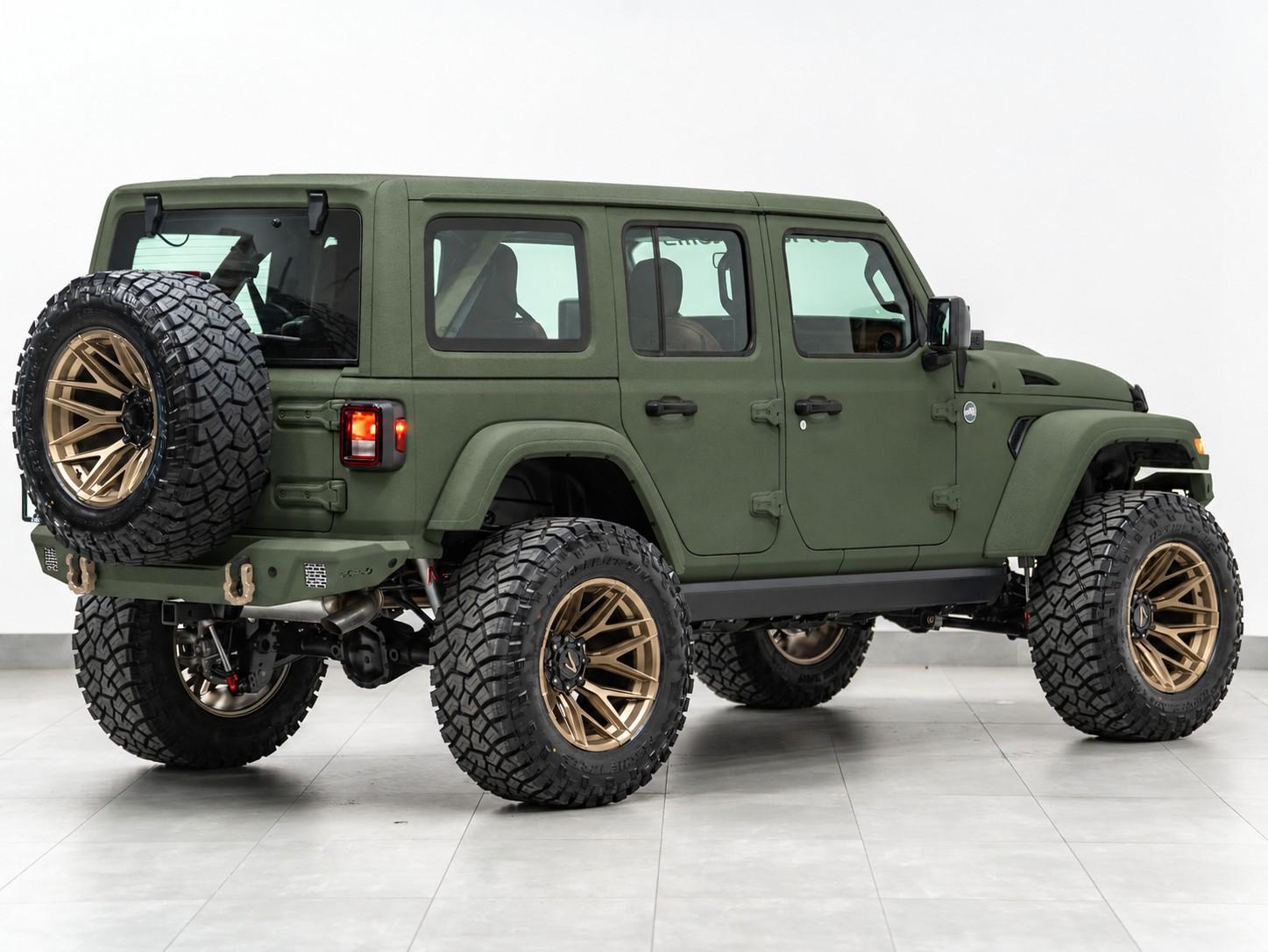2026 JEEP WRANGLER 4X4 in Green, photo 7 of 18