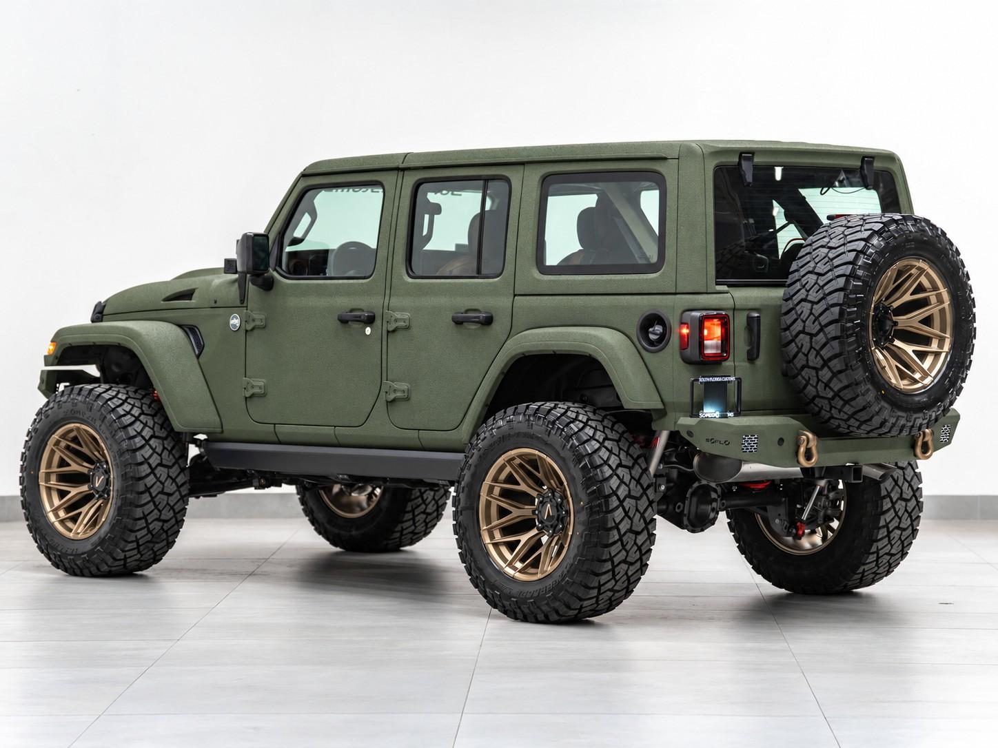 2026 JEEP WRANGLER 4X4 in Green, photo 9 of 18