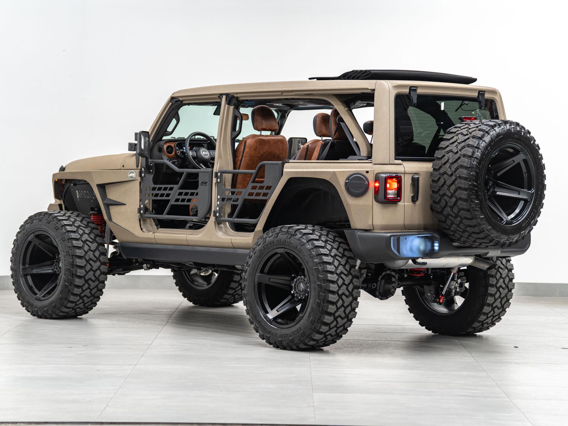 2026 JEEP WRANGLER 4X4 in Tan, photo 22 of 54