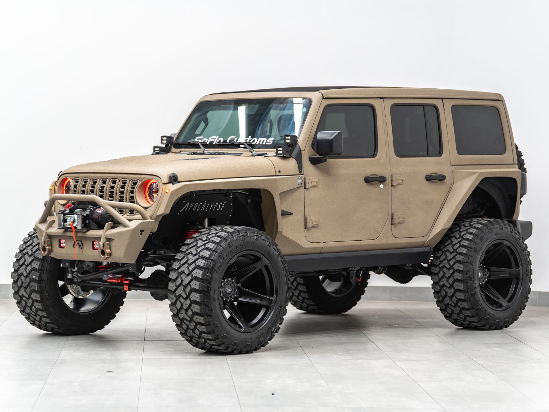2026 JEEP WRANGLER 4X4 in Tan, photo 9 of 54
