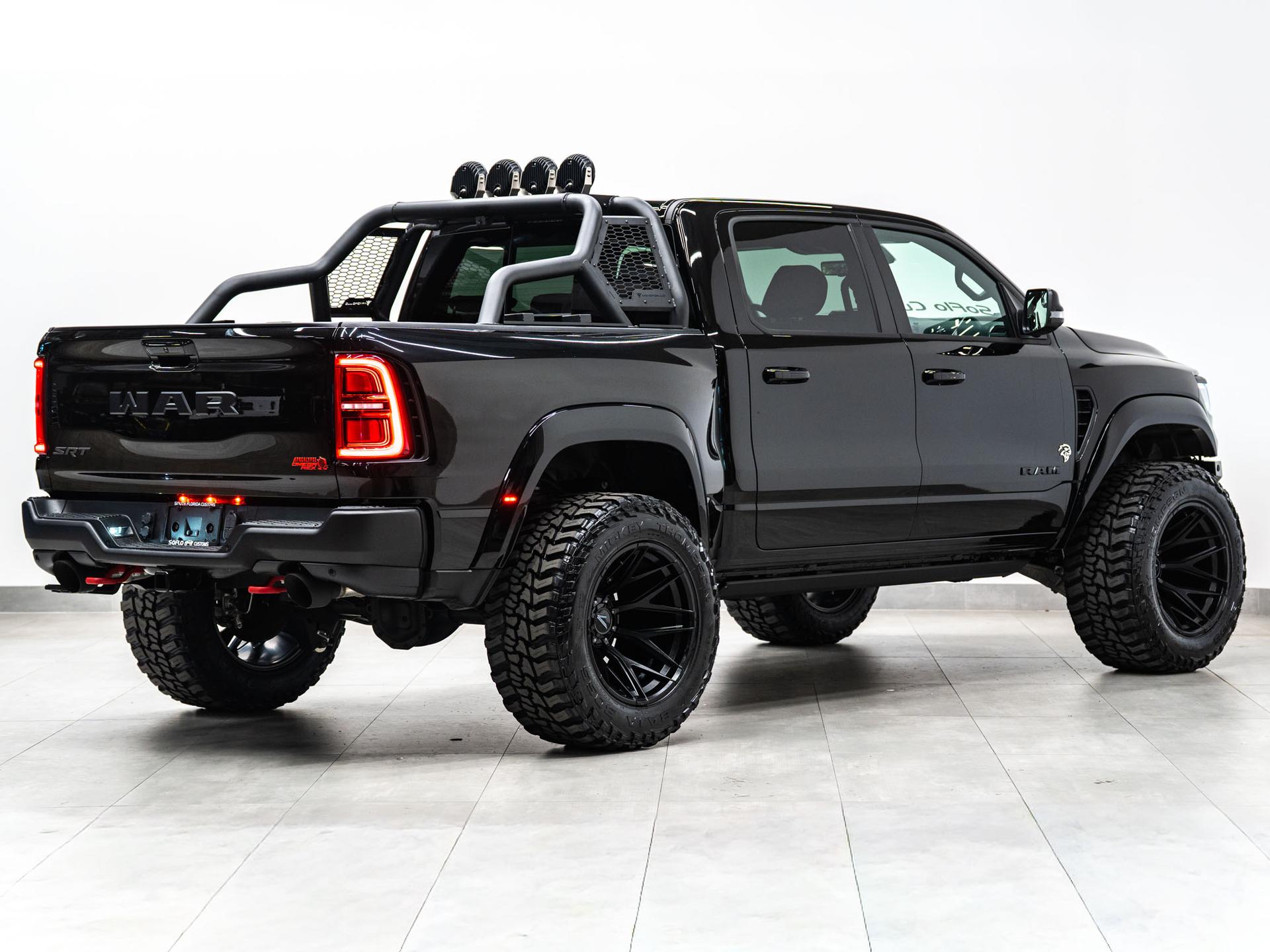 2027 RAM TRX SRT 4X4 in DIAMOND BLACK CRYSTAL PEARLCOAT, photo 13 of 57