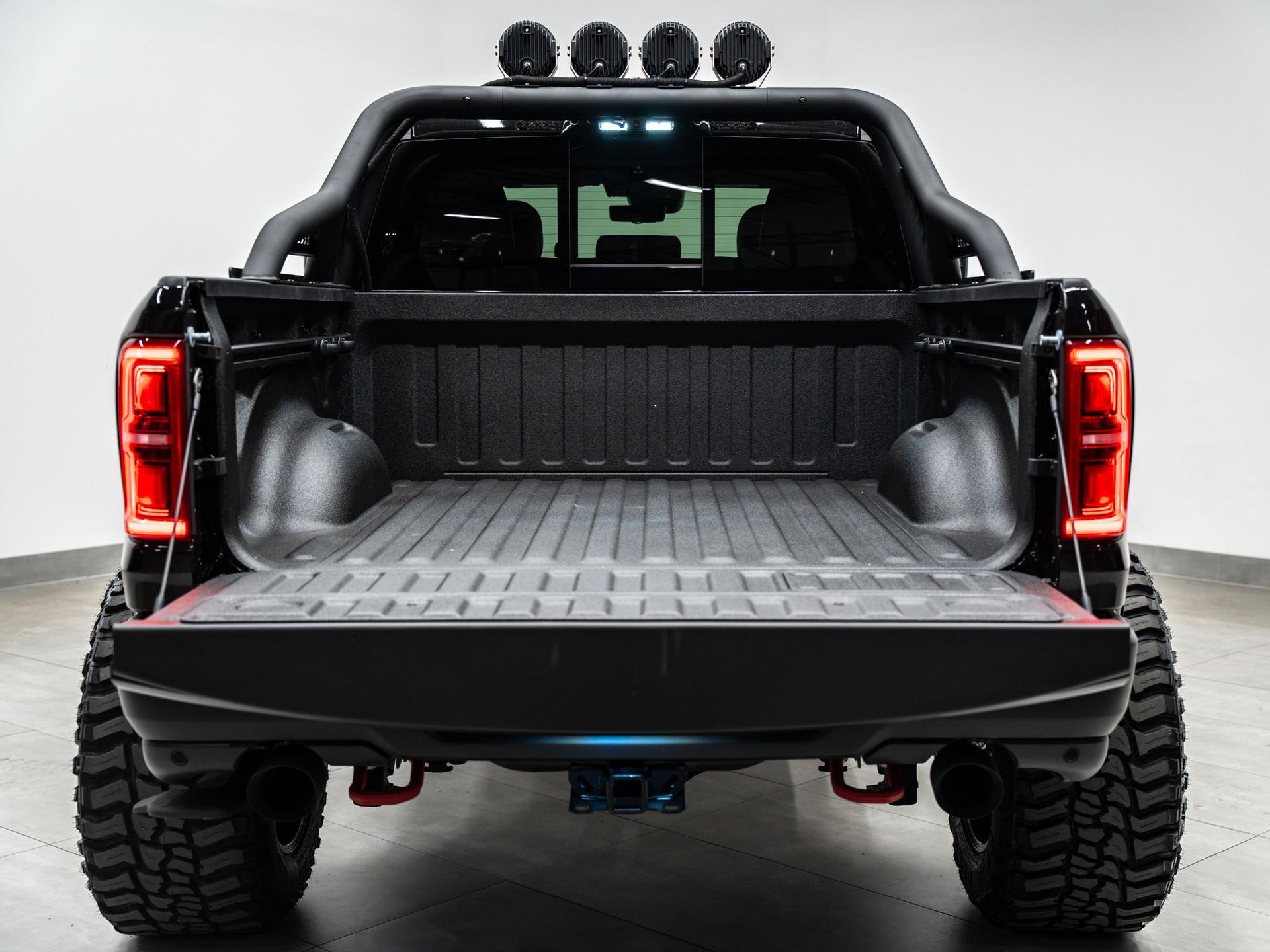 2027 RAM TRX SRT 4X4 in DIAMOND BLACK CRYSTAL PEARLCOAT, photo 12 of 57