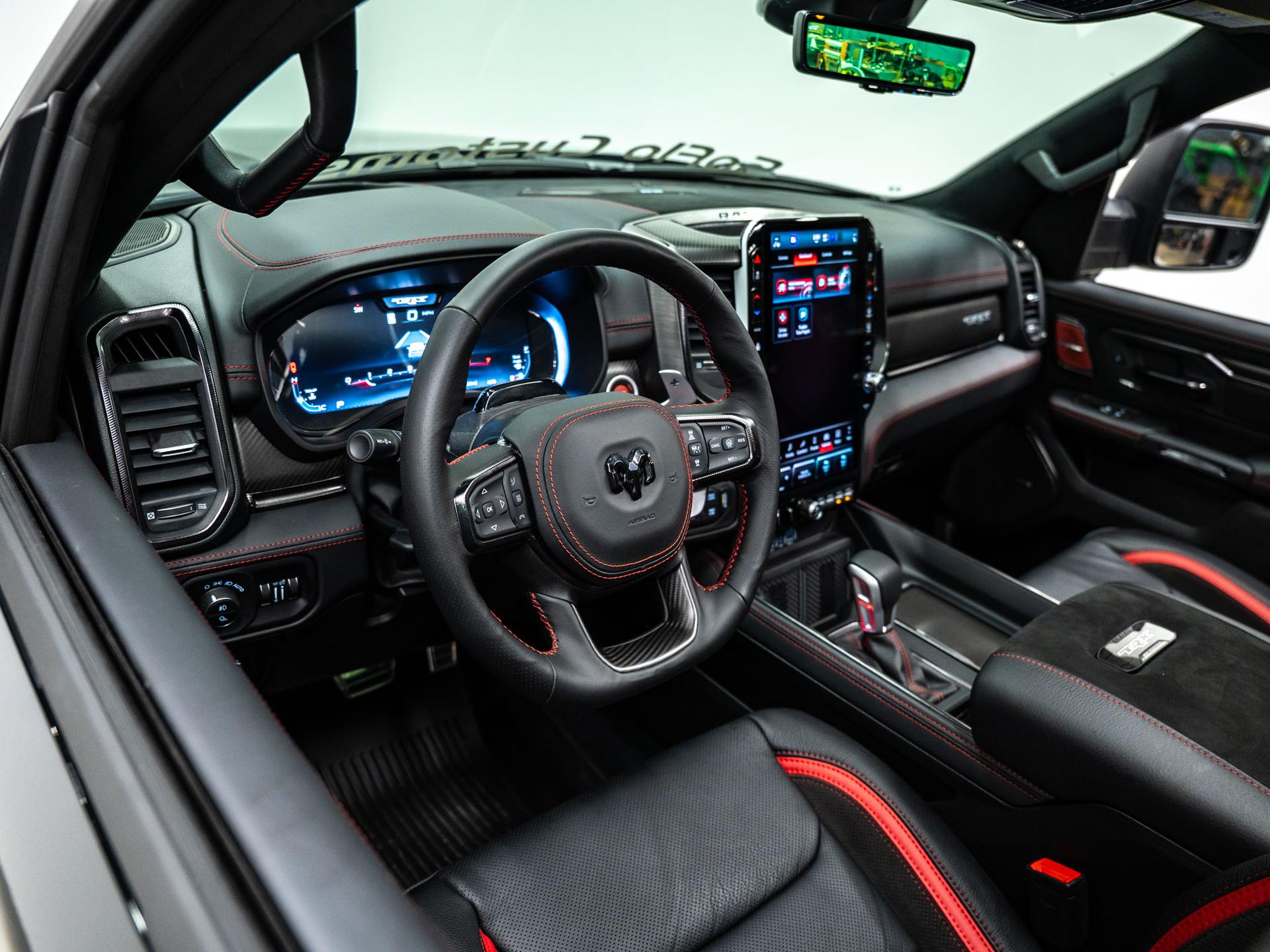 2027 RAM TRX SRT 4X4 in DIAMOND BLACK CRYSTAL PEARLCOAT, photo 21 of 57