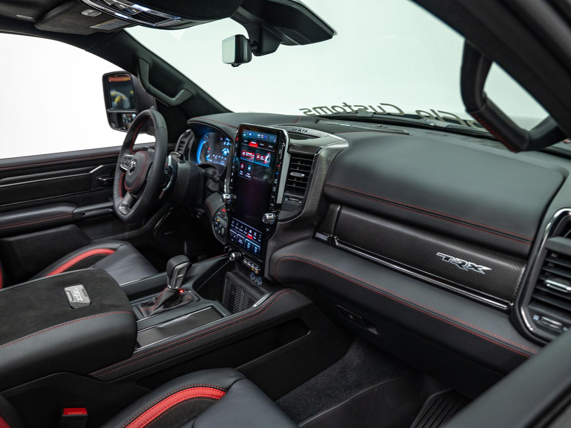 2027 RAM TRX SRT 4X4 in DIAMOND BLACK CRYSTAL PEARLCOAT, photo 25 of 57