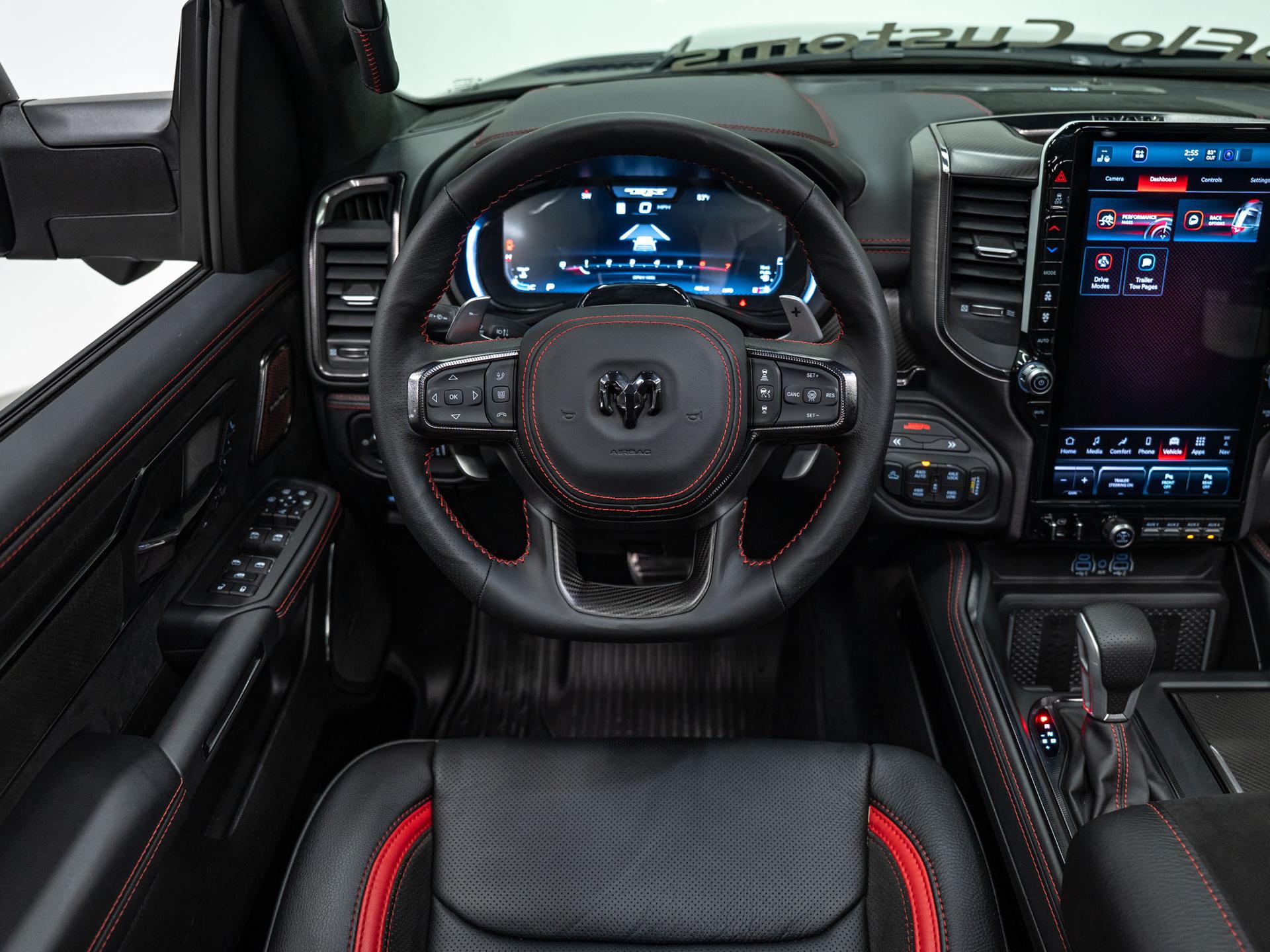 2027 RAM TRX SRT 4X4 in DIAMOND BLACK CRYSTAL PEARLCOAT, photo 22 of 57