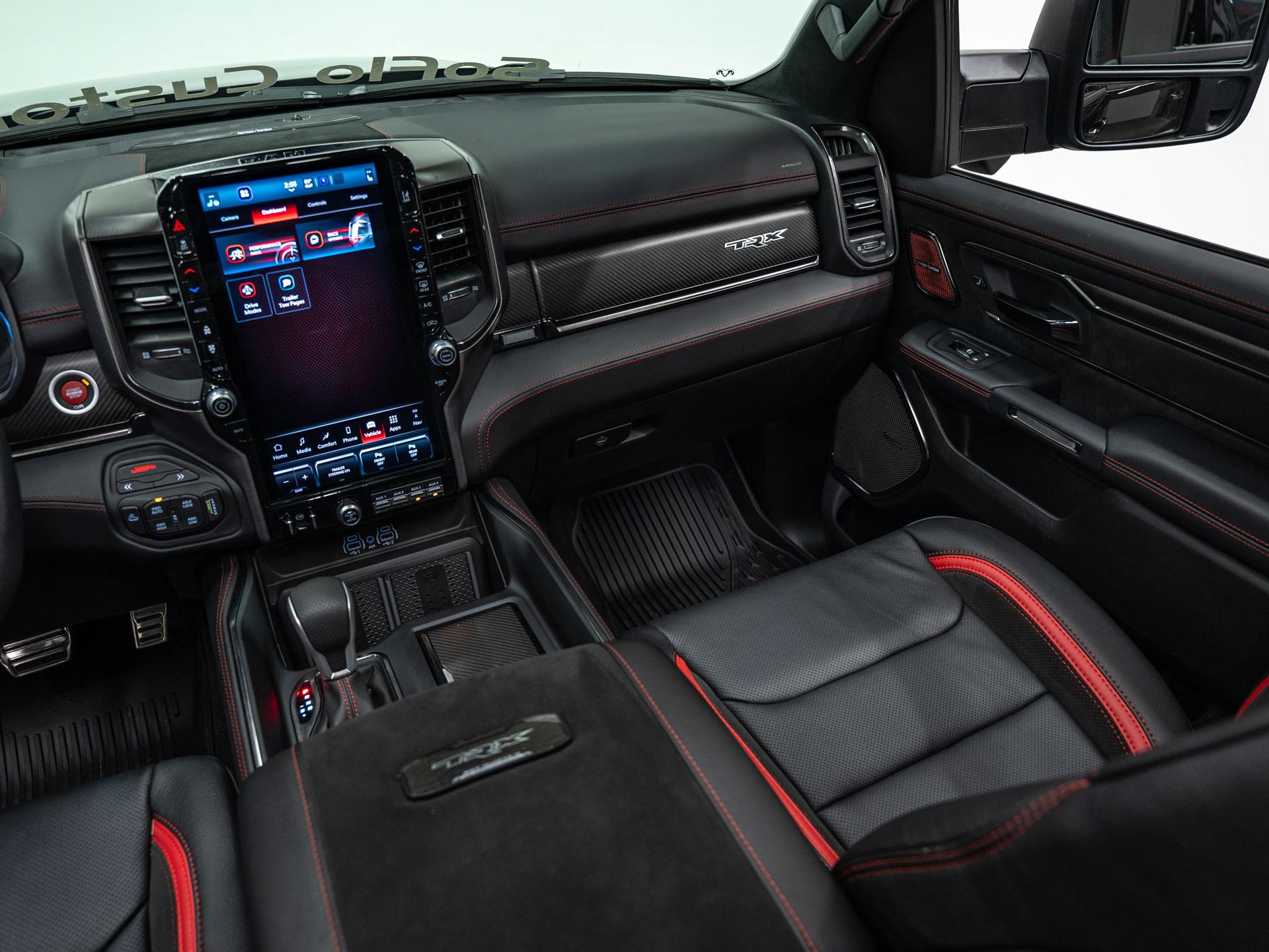 2027 RAM TRX SRT 4X4 in DIAMOND BLACK CRYSTAL PEARLCOAT, photo 27 of 57