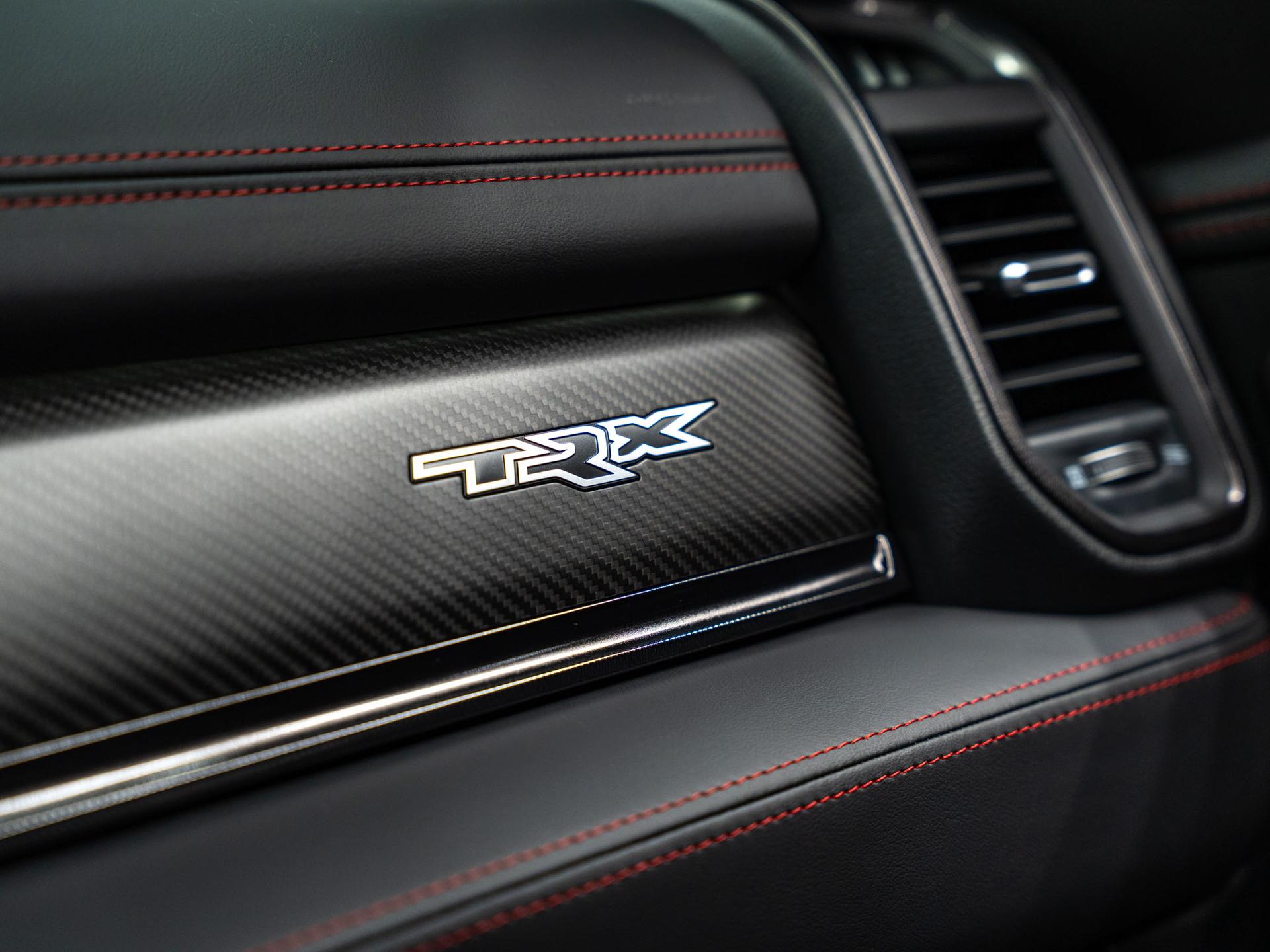 2027 RAM TRX SRT 4X4 in DIAMOND BLACK CRYSTAL PEARLCOAT, photo 41 of 57