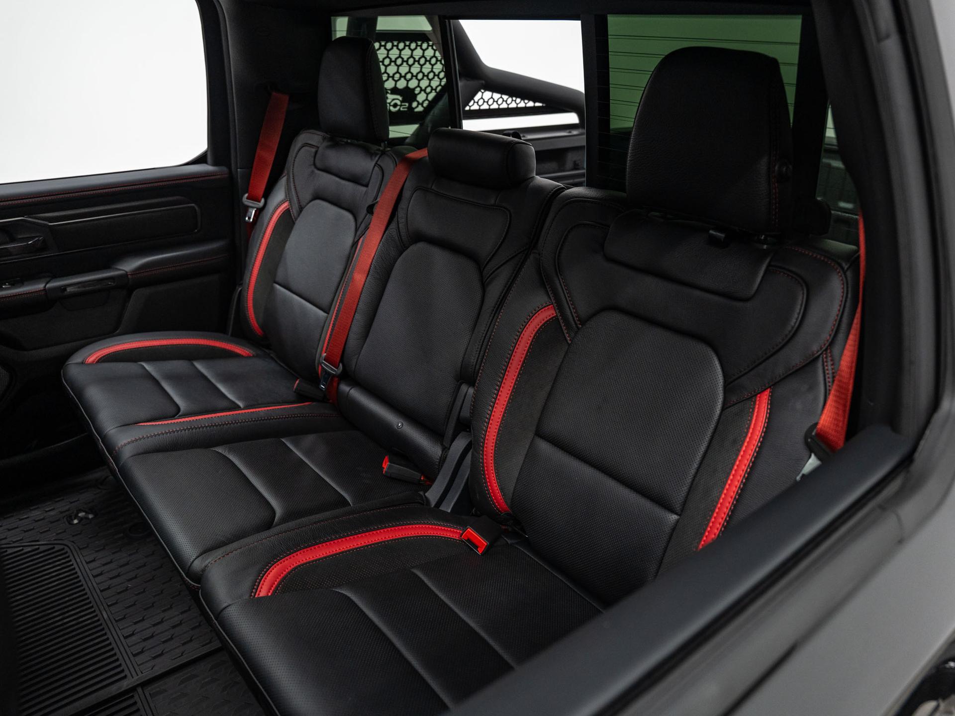 2027 RAM TRX SRT 4X4 in DIAMOND BLACK CRYSTAL PEARLCOAT, photo 31 of 57