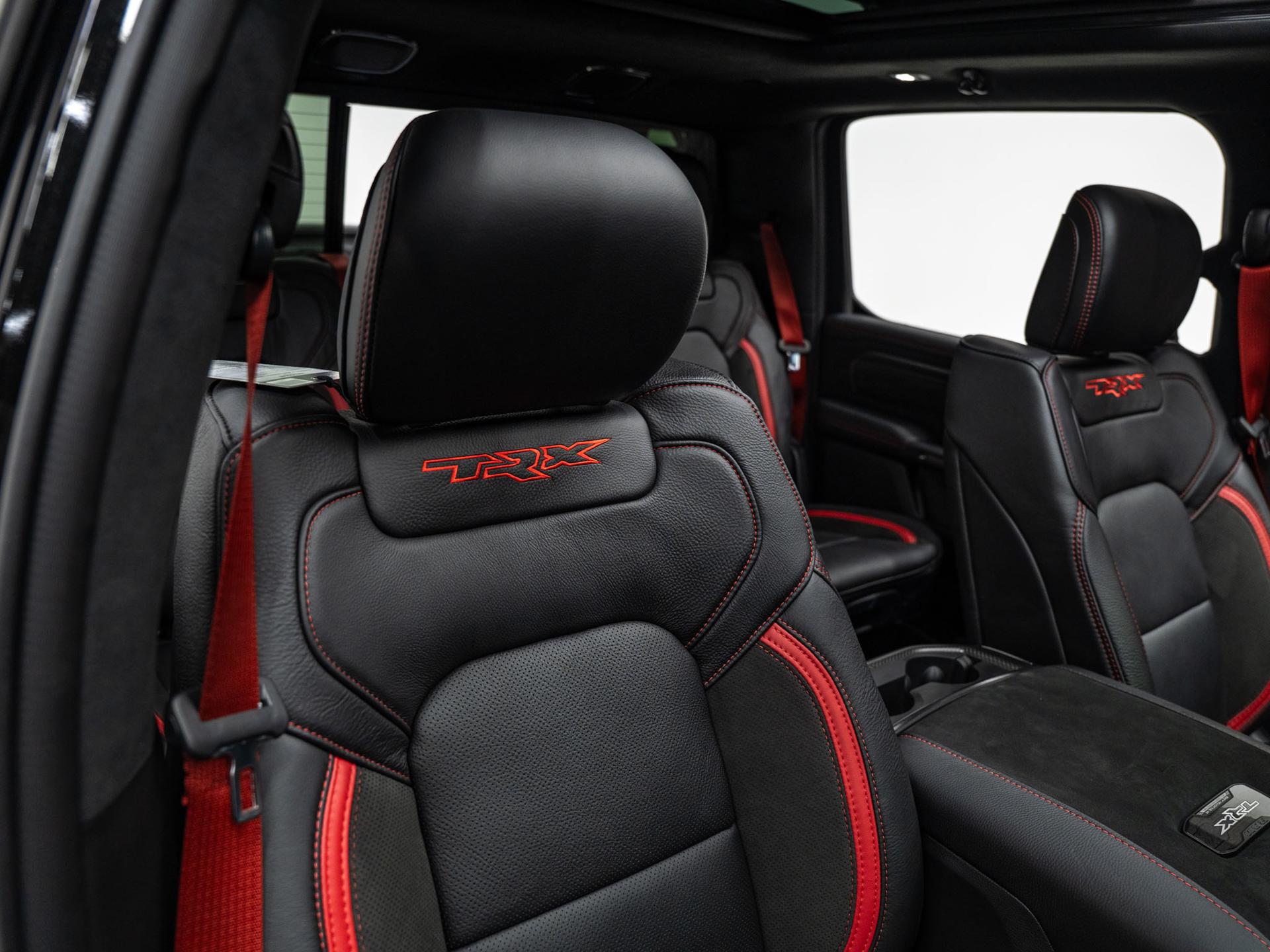 2027 RAM TRX SRT 4X4 in DIAMOND BLACK CRYSTAL PEARLCOAT, photo 36 of 57