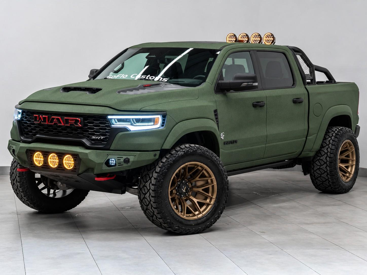 2027 RAM TRX SRT 4X4 in Green, photo 3 of 12