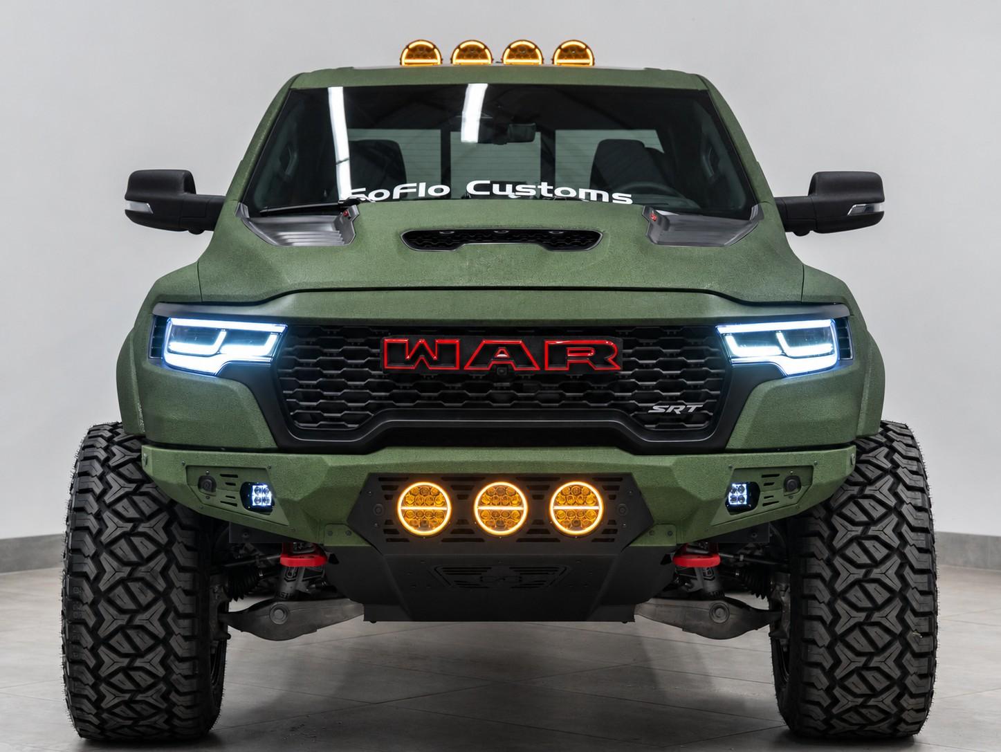 2027 RAM TRX SRT 4X4 in Green, photo 2 of 12