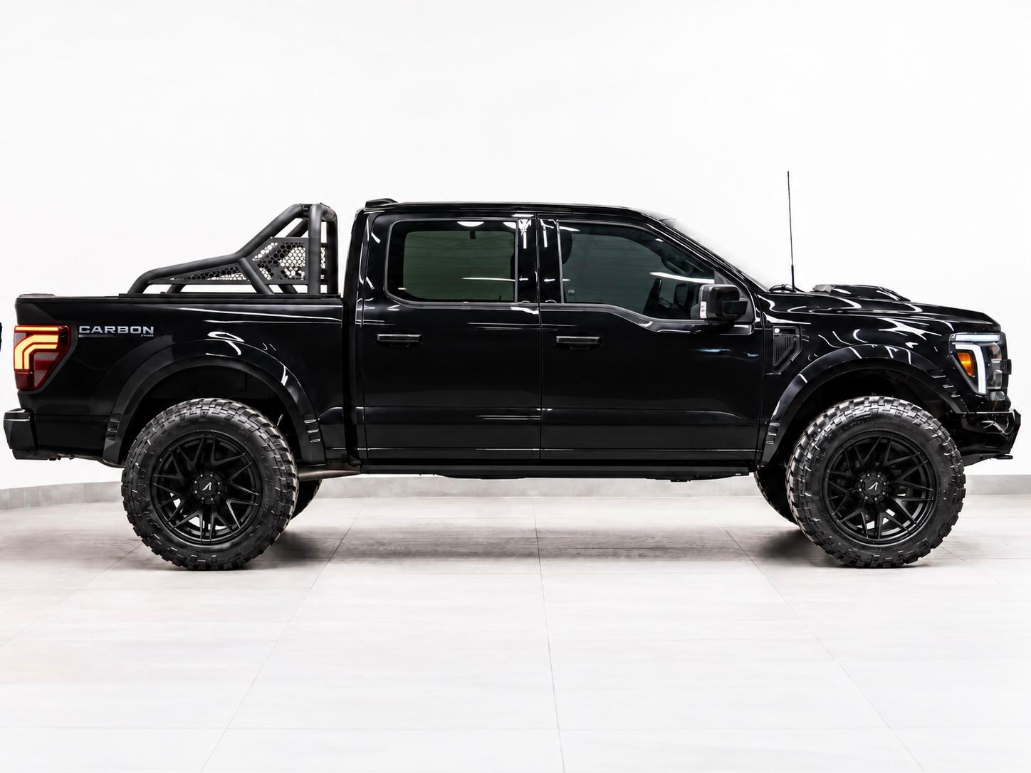 2025 FORD F-150 LARIAT 4X4 in Agate Black Metallic, photo 10 of 15