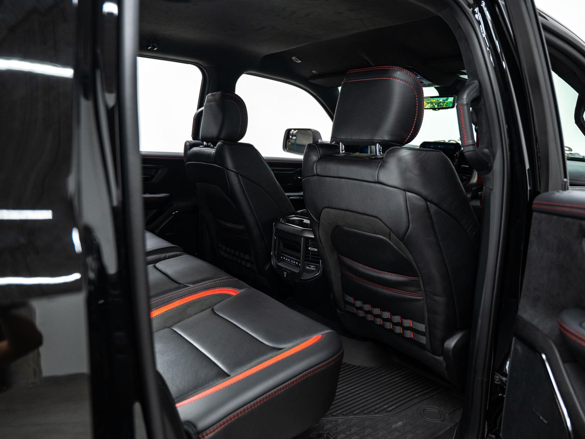 2027 RAM TRX SRT 4X4 in DIAMOND BLACK CRYSTAL PEARLCOAT, photo 36 of 60