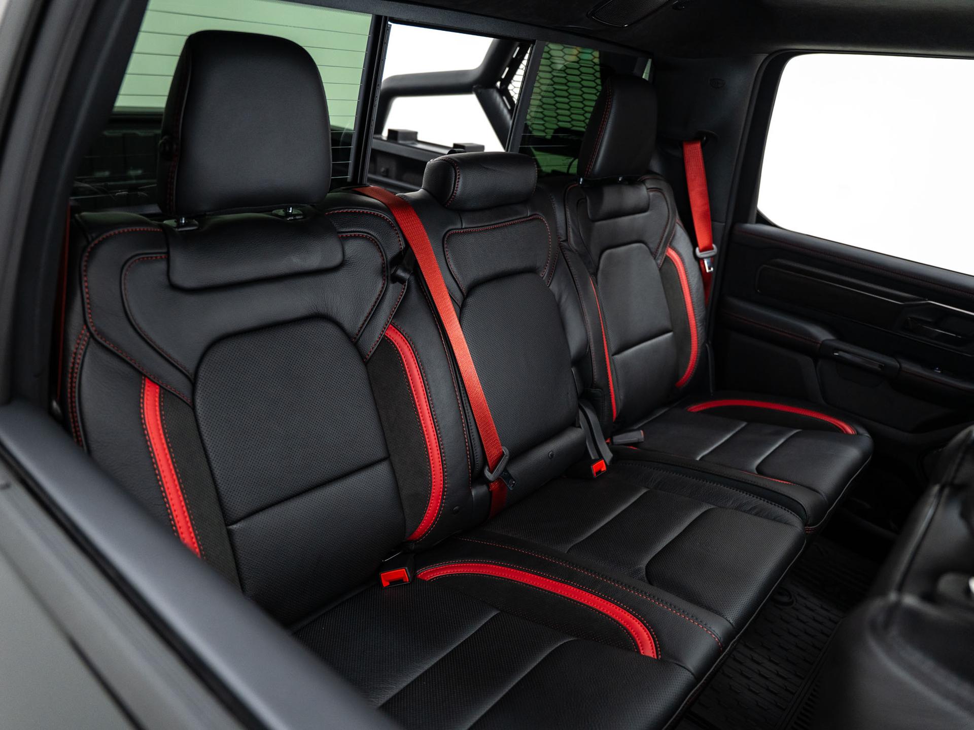 2027 RAM TRX SRT 4X4 in DIAMOND BLACK CRYSTAL PEARLCOAT, photo 37 of 60
