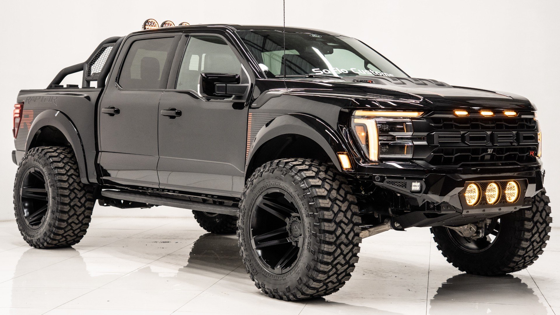 2024 FORD F-150 RAPTOR R in Black, photo 1 of 5