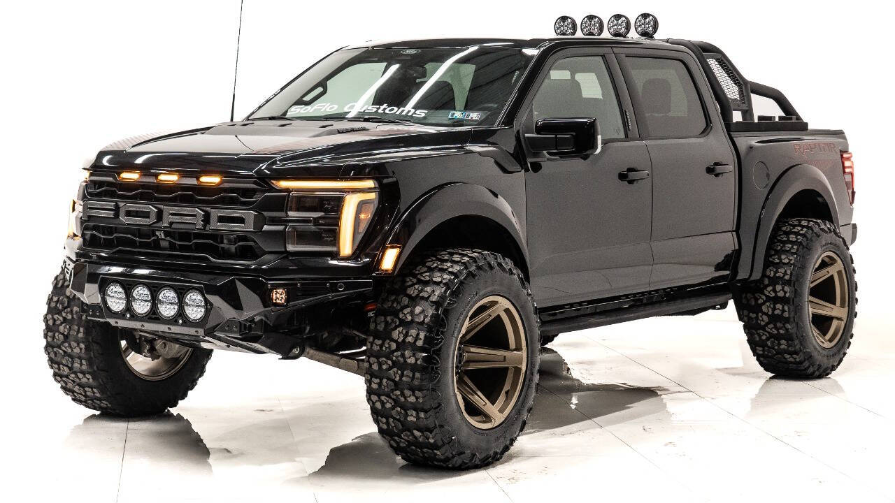 2024 FORD F-150 in Black, photo 1 of 5