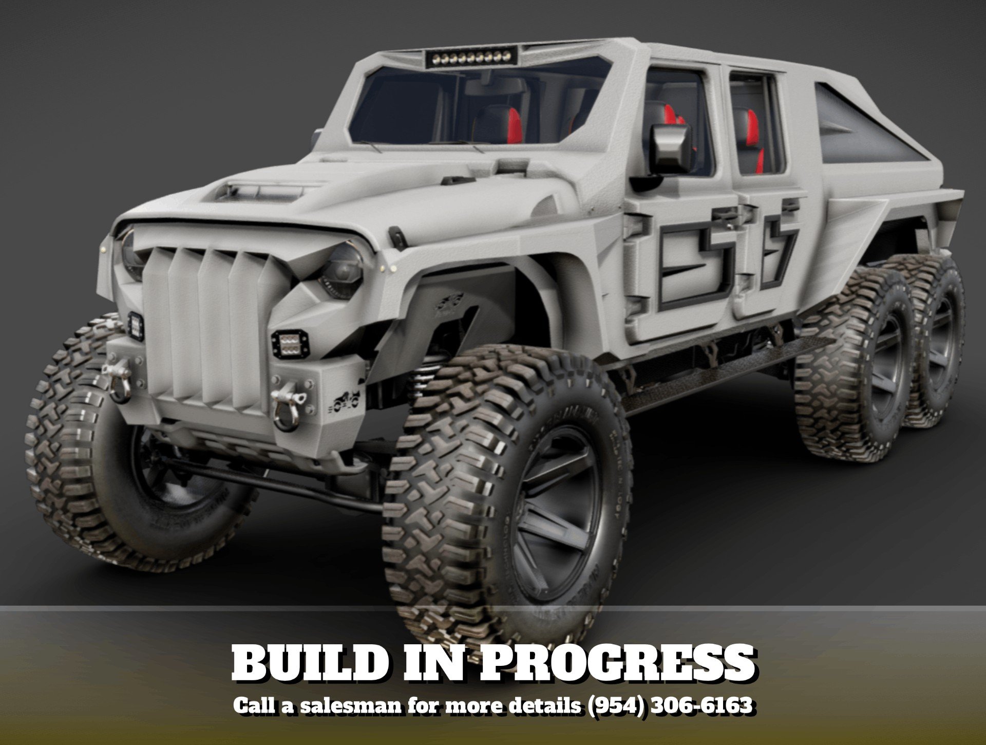 2025 APOCALYPSE HELLFIRE 6X6 in Gray, photo 1 of 7
