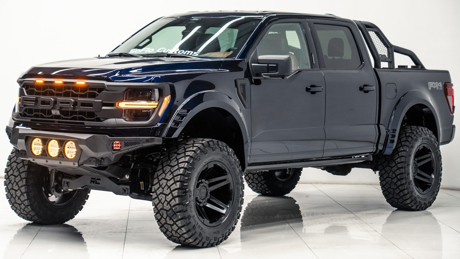 2024 FORD F-150 in Blue, photo 1 of 57