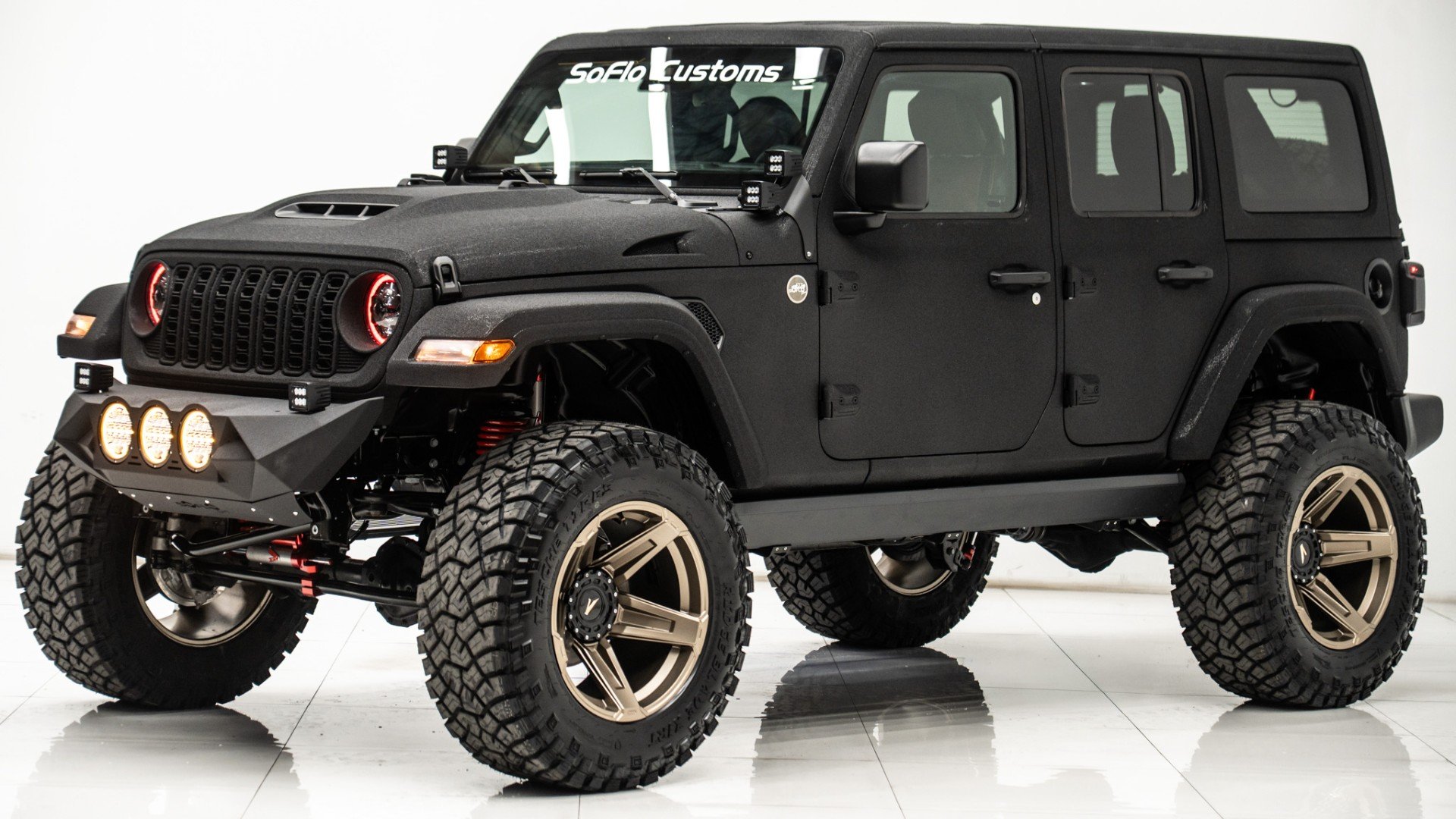 2025 JEEP WRANGLER in Black, photo 1 of 54