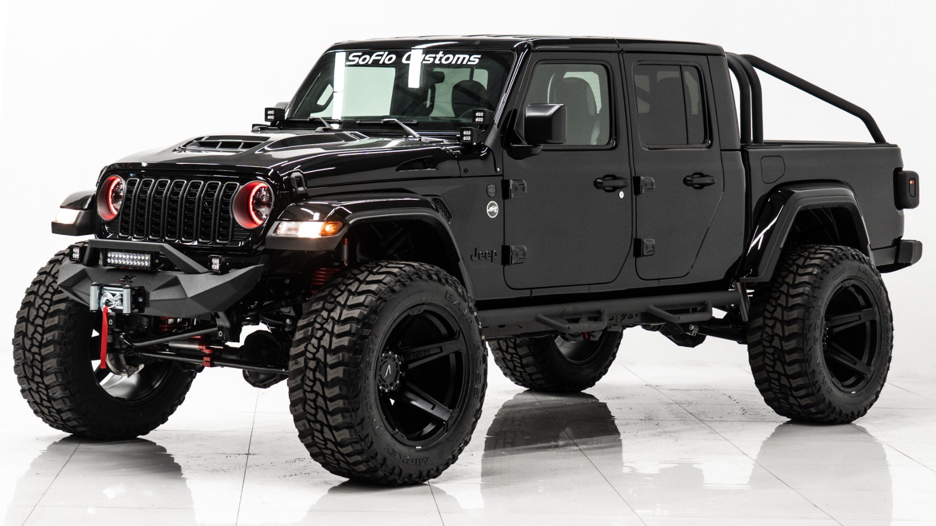 2025 JEEP GLADIATOR in Black, photo 1 of 54
