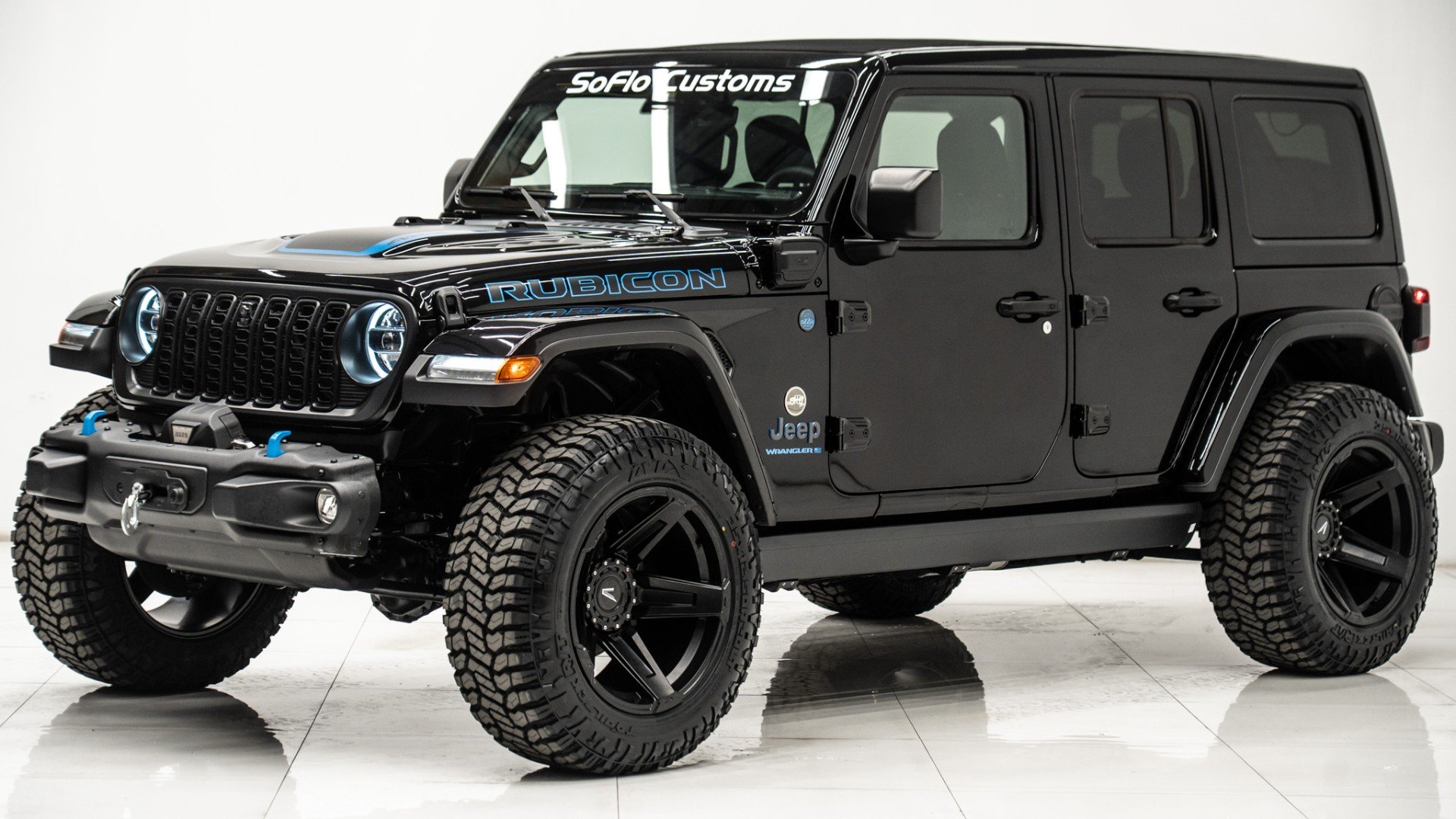 2024 JEEP WRANGLER 4XE in Black, photo 1 of 59