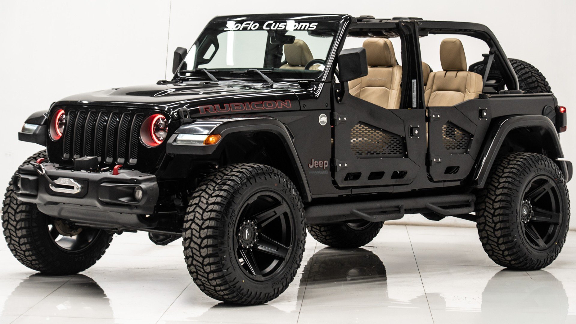 2018 JEEP WRANGLER RUBICON in Black, photo 1 of 54