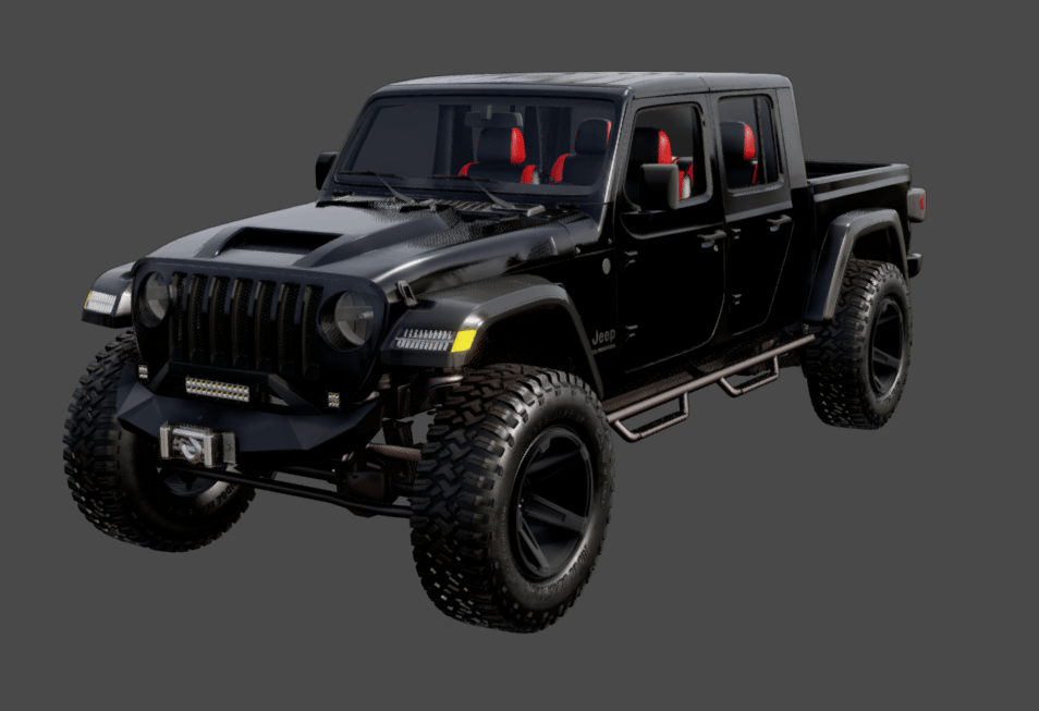 2025 JEEP GLADIATOR in Black, photo 1 of 27