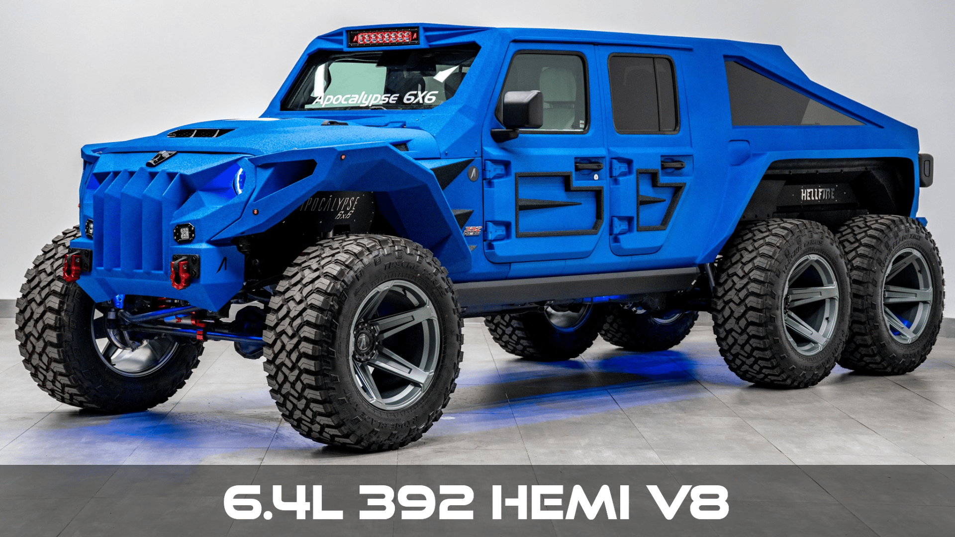 2025 APOCALYPSE HELLFIRE 2.0 6X6 in Blue, photo 1 of 46