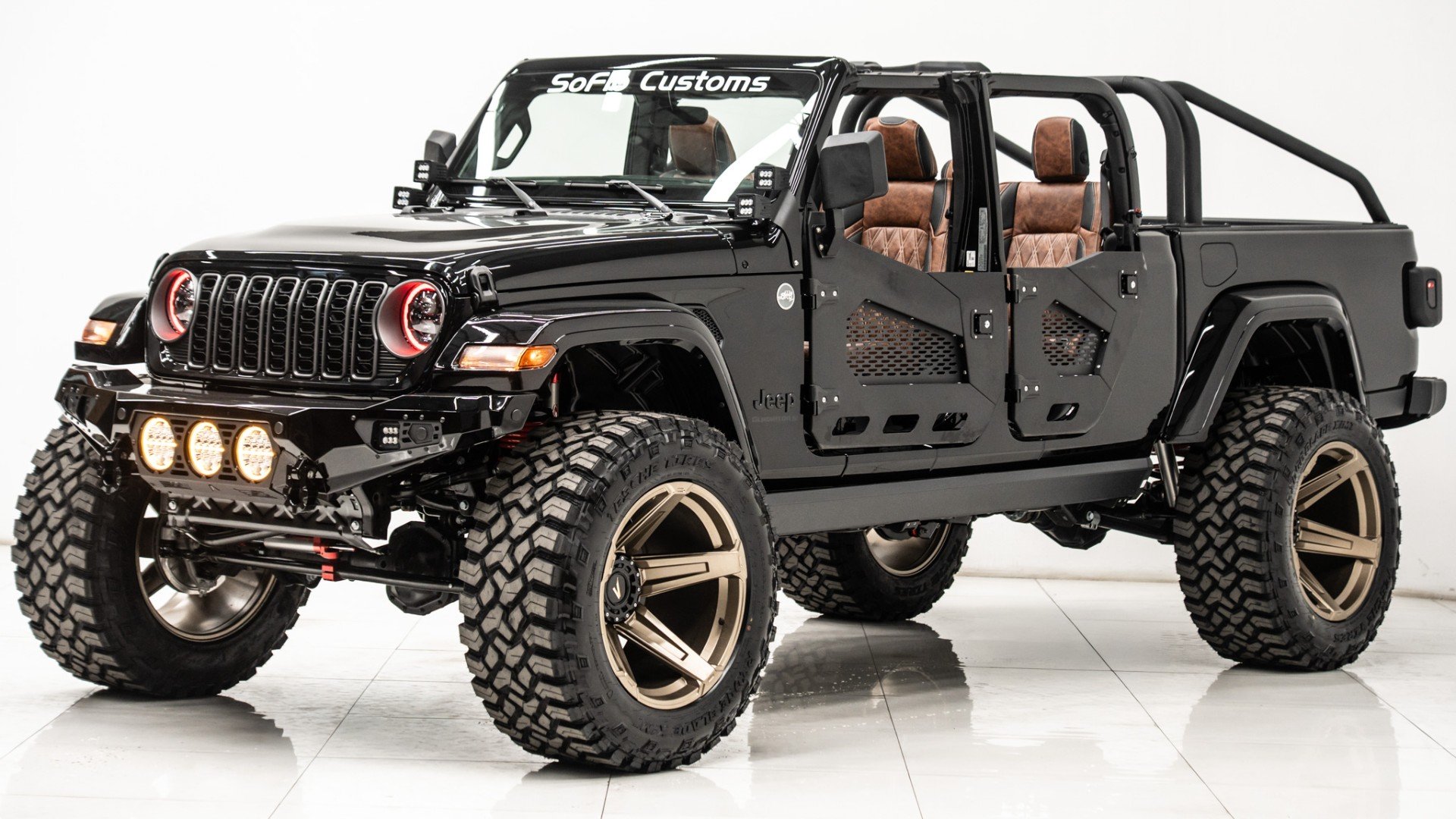 2025 JEEP GLADIATOR in Black, photo 1 of 57
