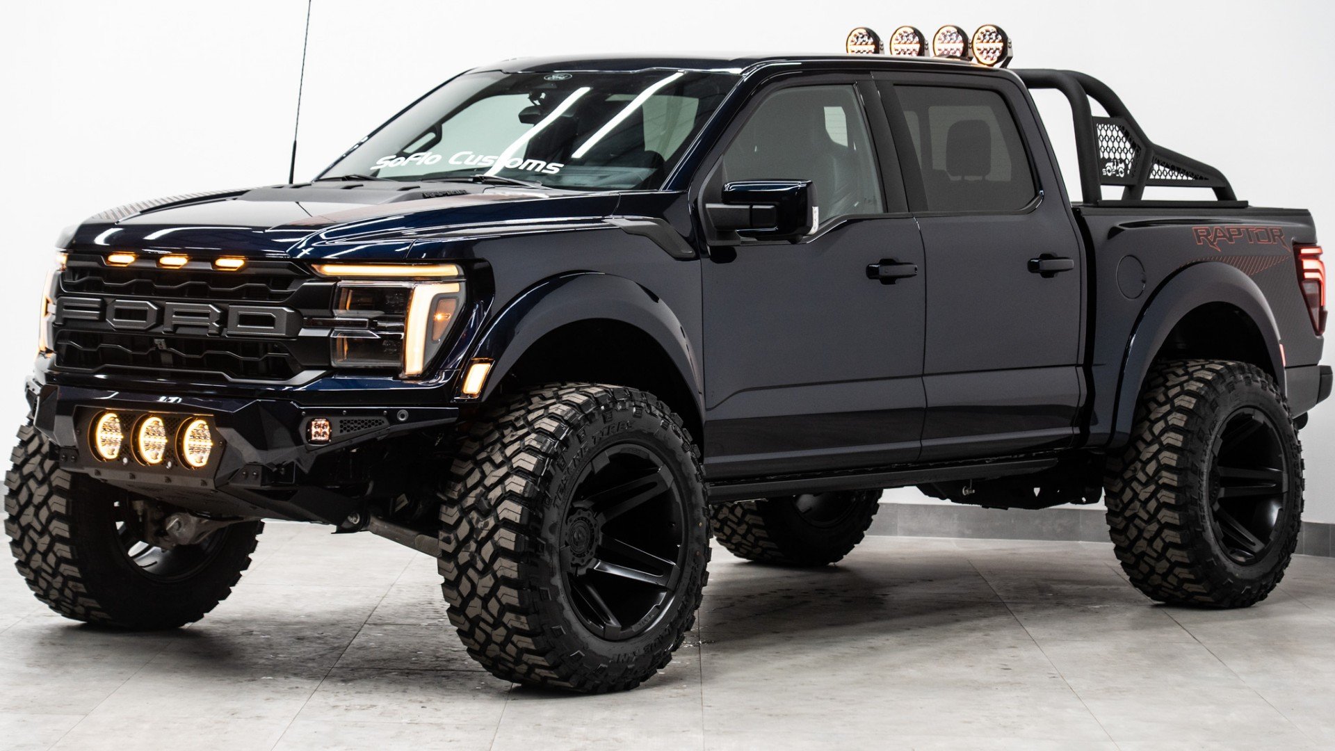 2025 FORD F-150 RAPTOR in Blue, photo 1 of 54
