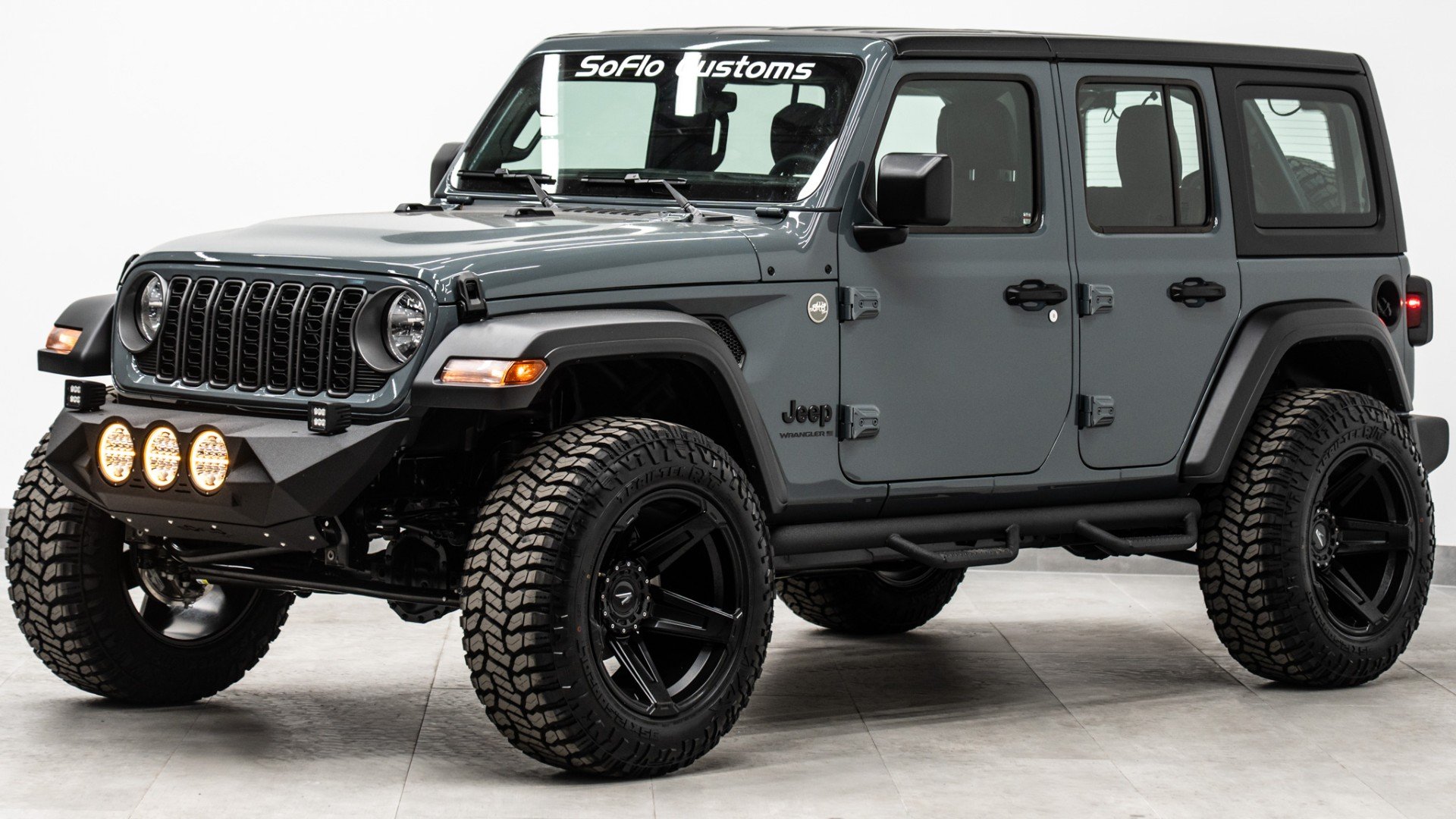 2026 JEEP WRANGLER in ANVIL CLEARCOAT, photo 1 of 49