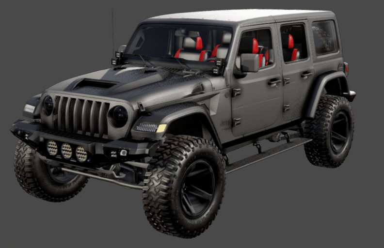 2025 JEEP WRANGLER in Gun Metal Gray, photo 1 of 26