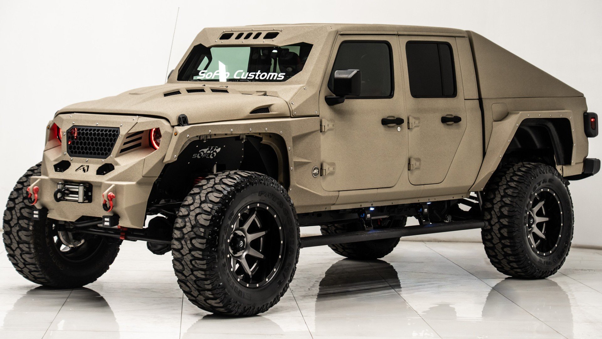 2021 JEEP GLADIATOR in Tan, photo 1 of 60