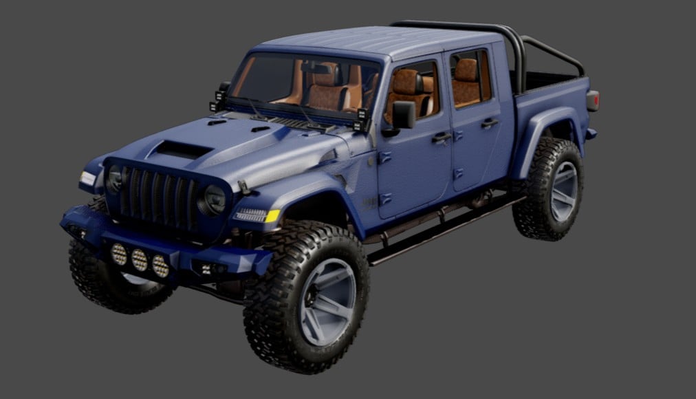 2025 JEEP GLADIATOR in Navy, photo 1 of 31