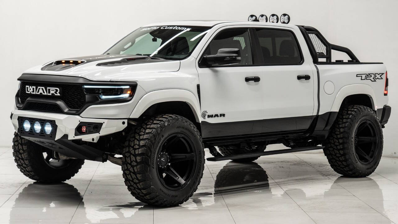 2024 RAM TRX in BRIGHT WHITE CLEARCOAT, photo 1 of 34