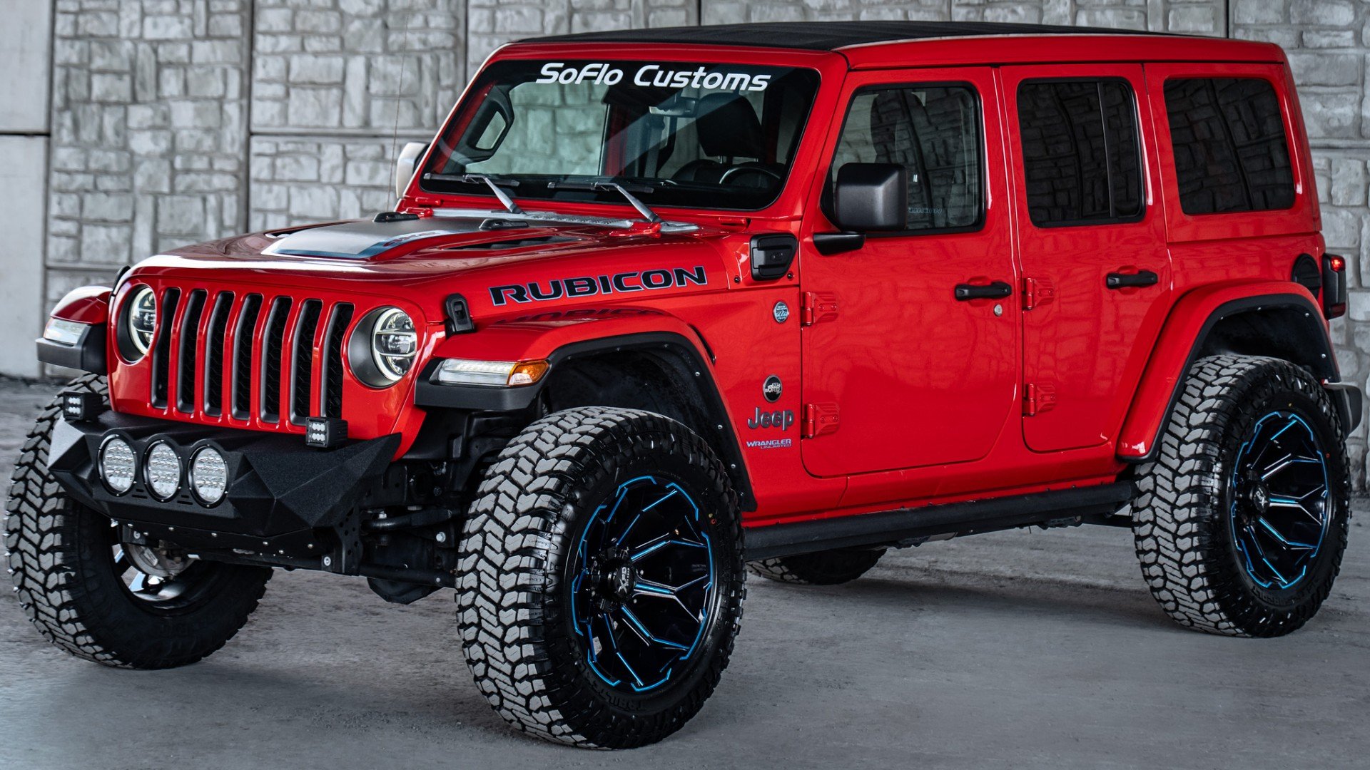 2022 JEEP WRANGLER 4XE in FIRECRACKER RED CLEARCOAT, photo 1 of 59