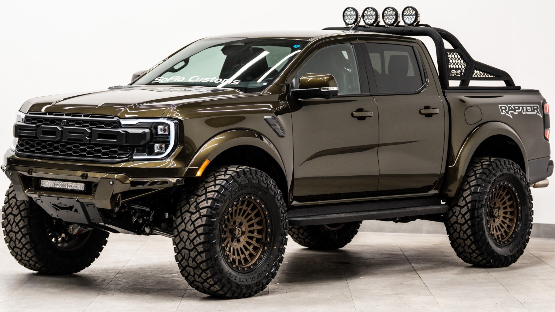 2025 FORD RANGER in Shelter Green Metallic, photo 1 of 5