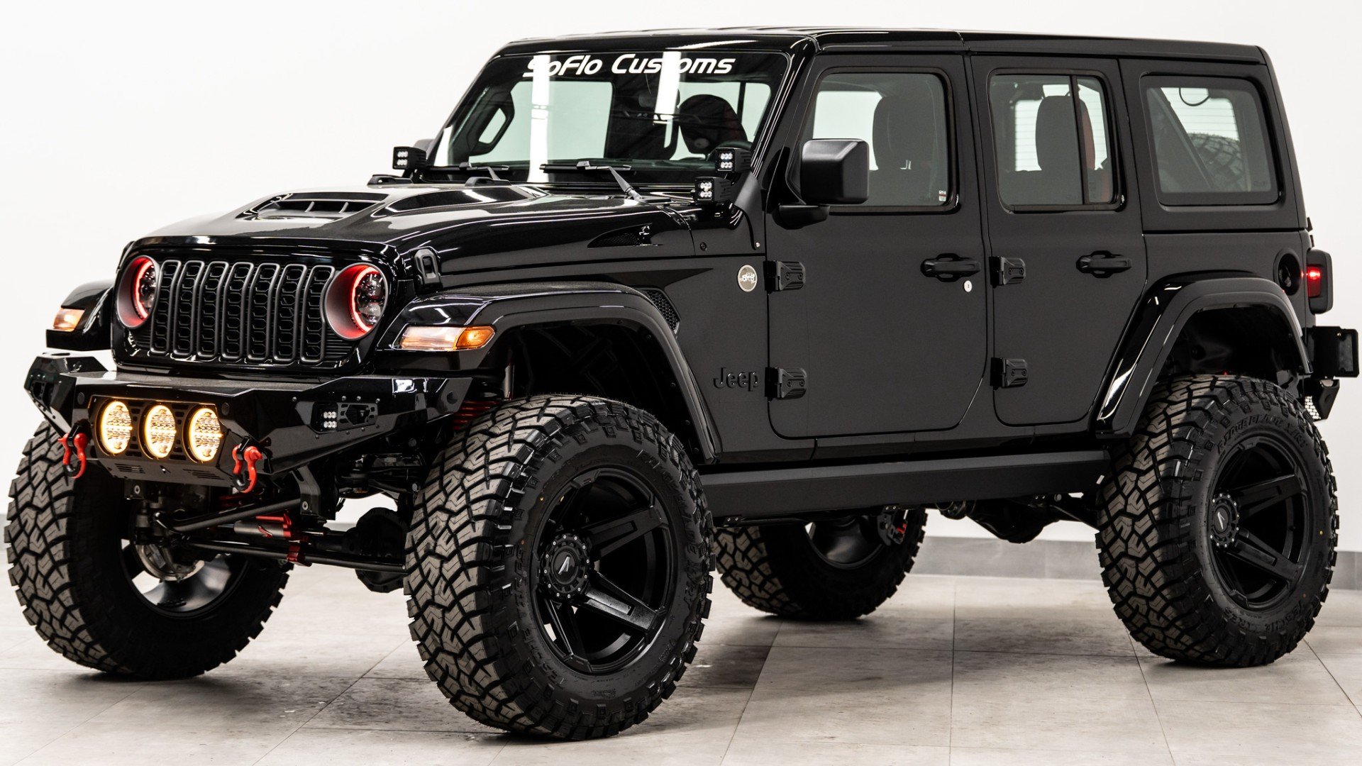 2026 JEEP WRANGLER in BLACK CLEARCOAT, photo 1 of 50